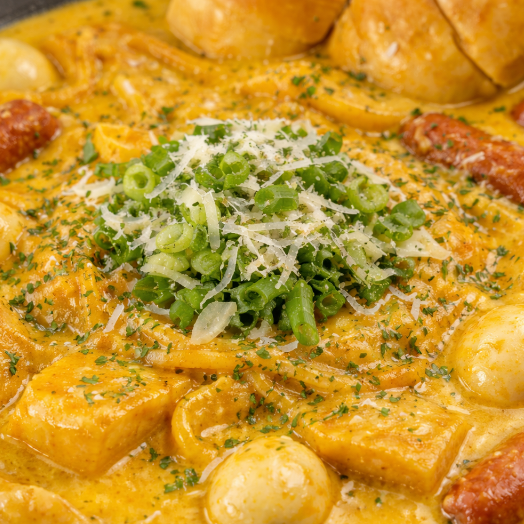 카레크림떡볶이