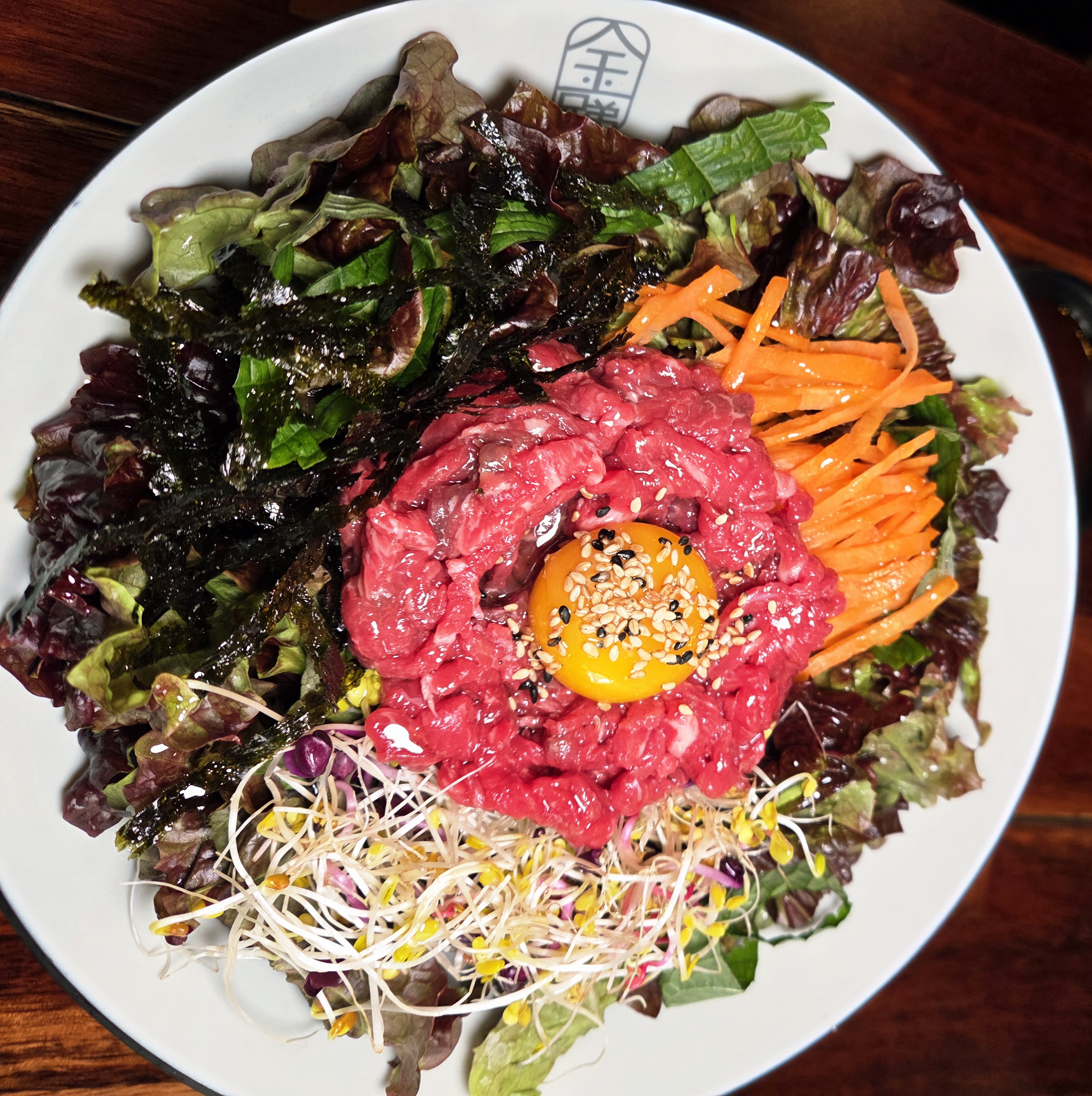 {점심특선} 육회비빔밥 세트