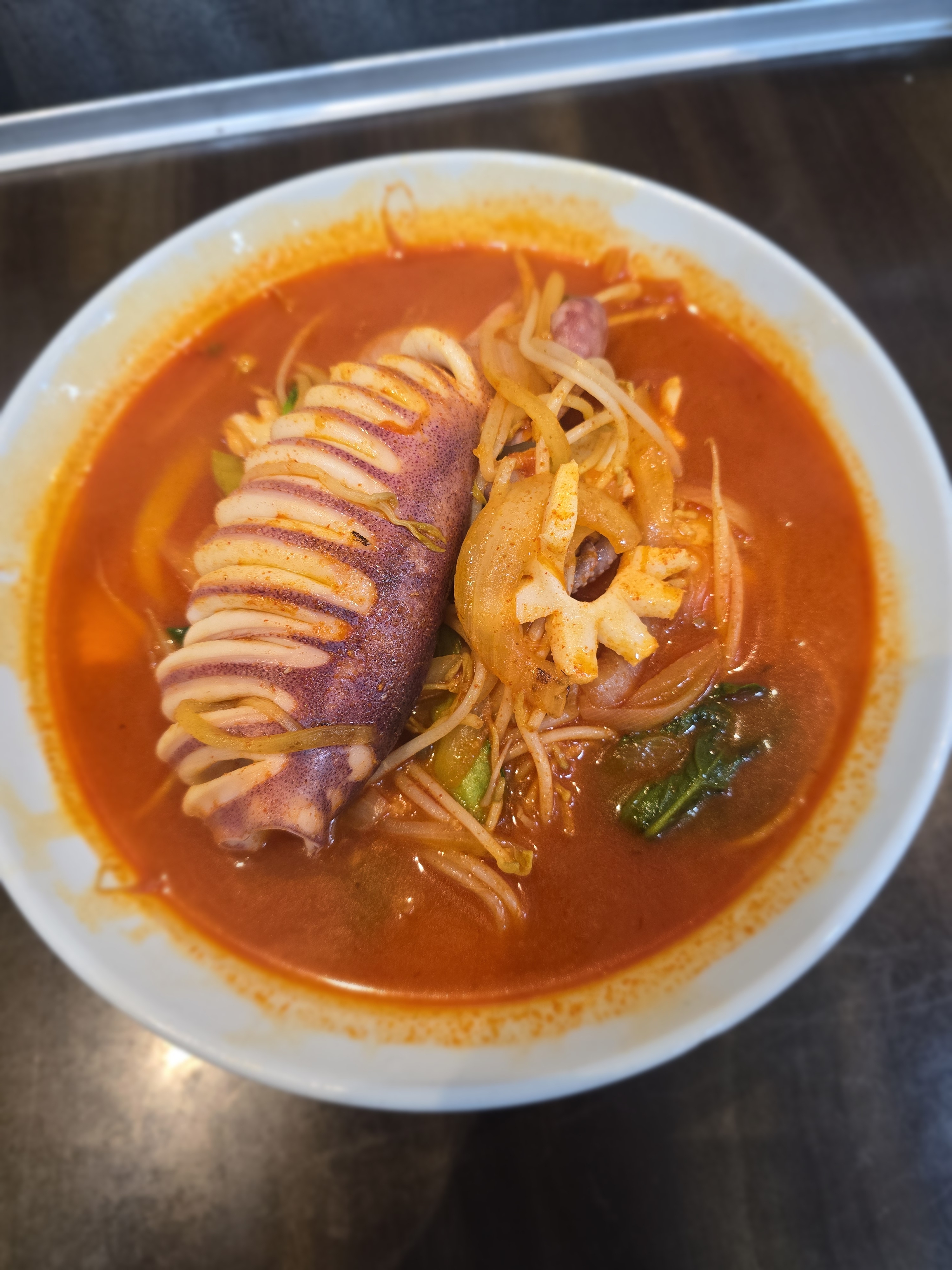 통오징어짬뽕