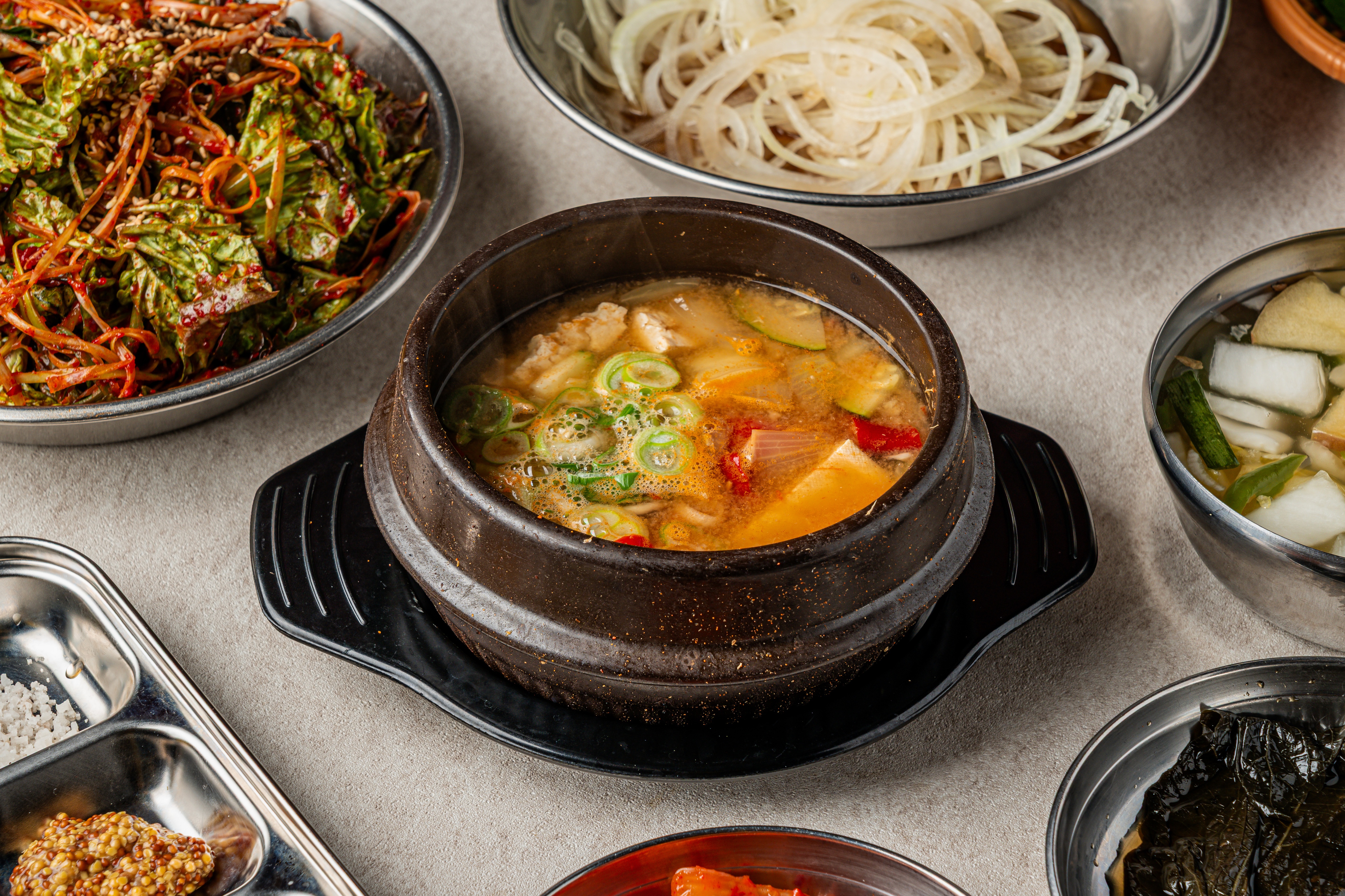 소고기된장찌개(솥밥)