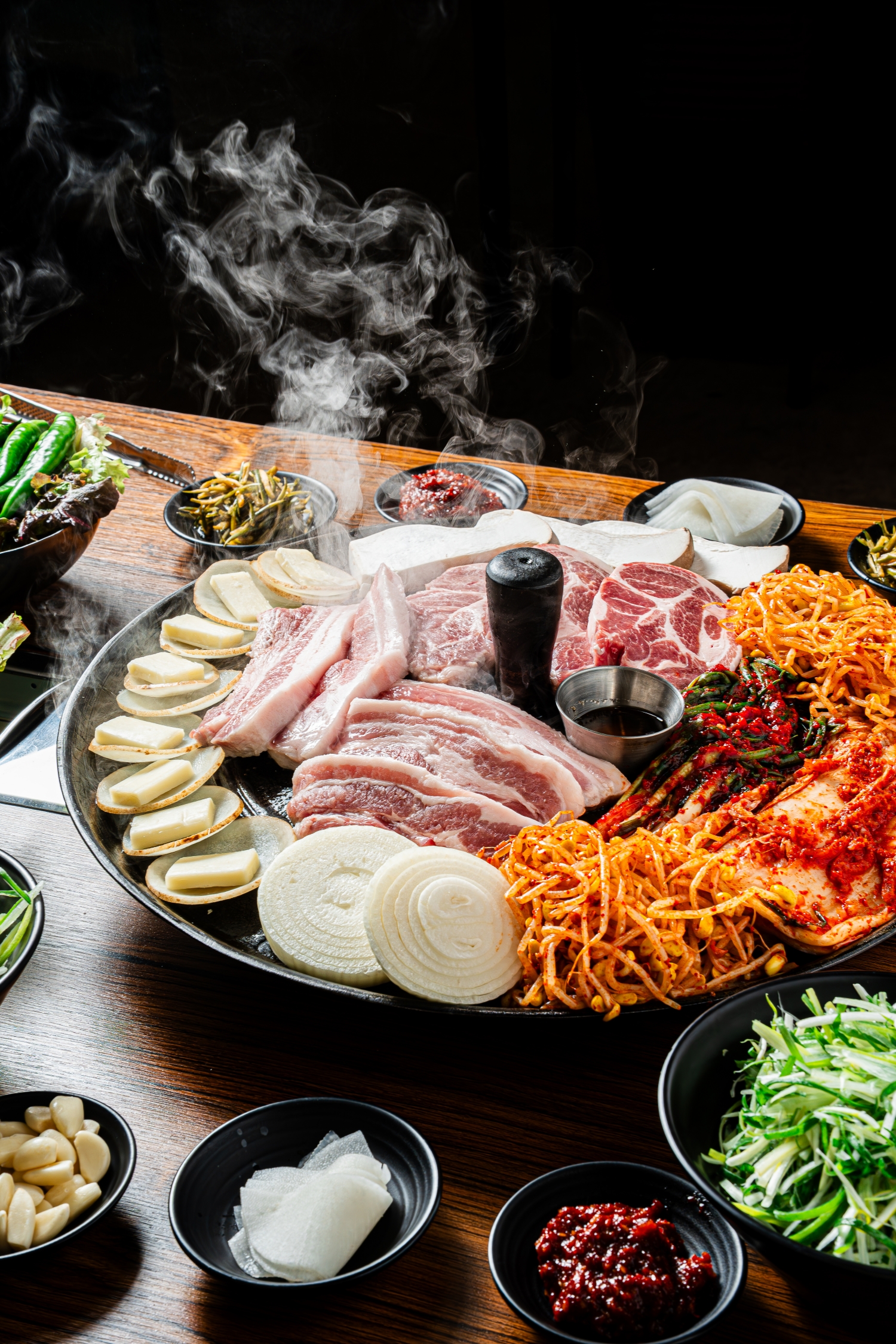 대판 솥뚜껑김치삼겹살