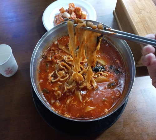 배가네토종장칼국수