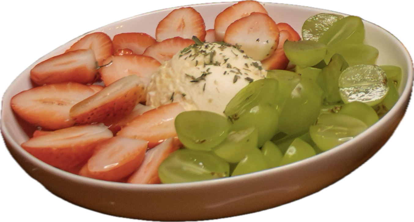 신메뉴) 크치 과일&리코타치즈
