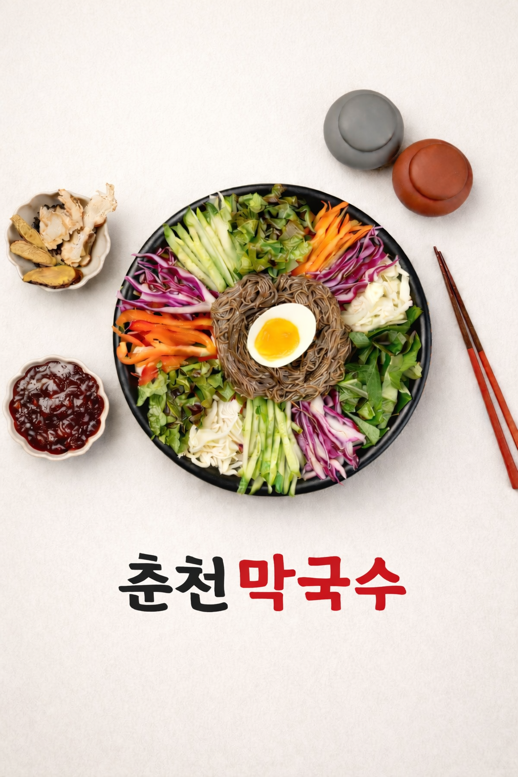 쟁반 막국수