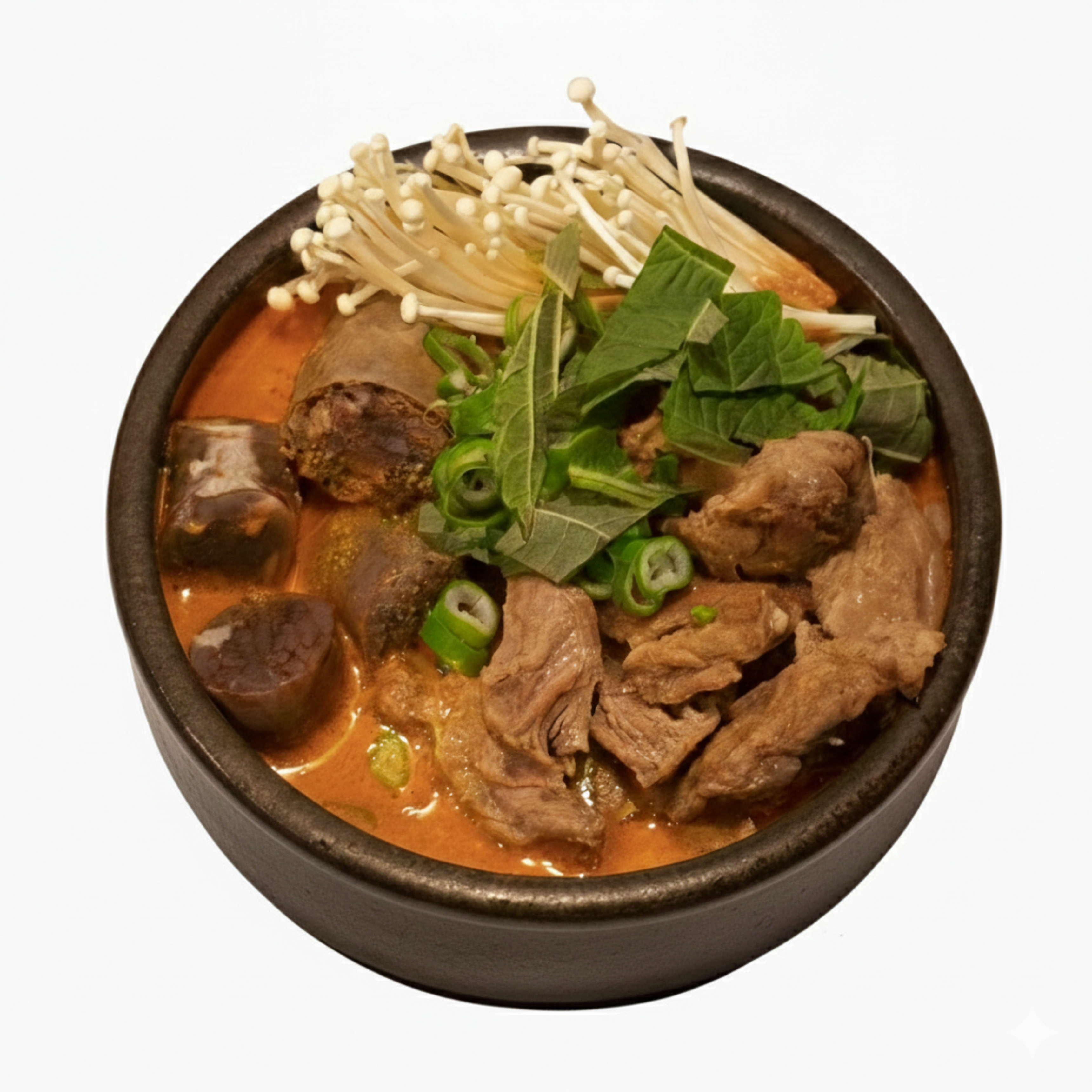 얼큰순대국