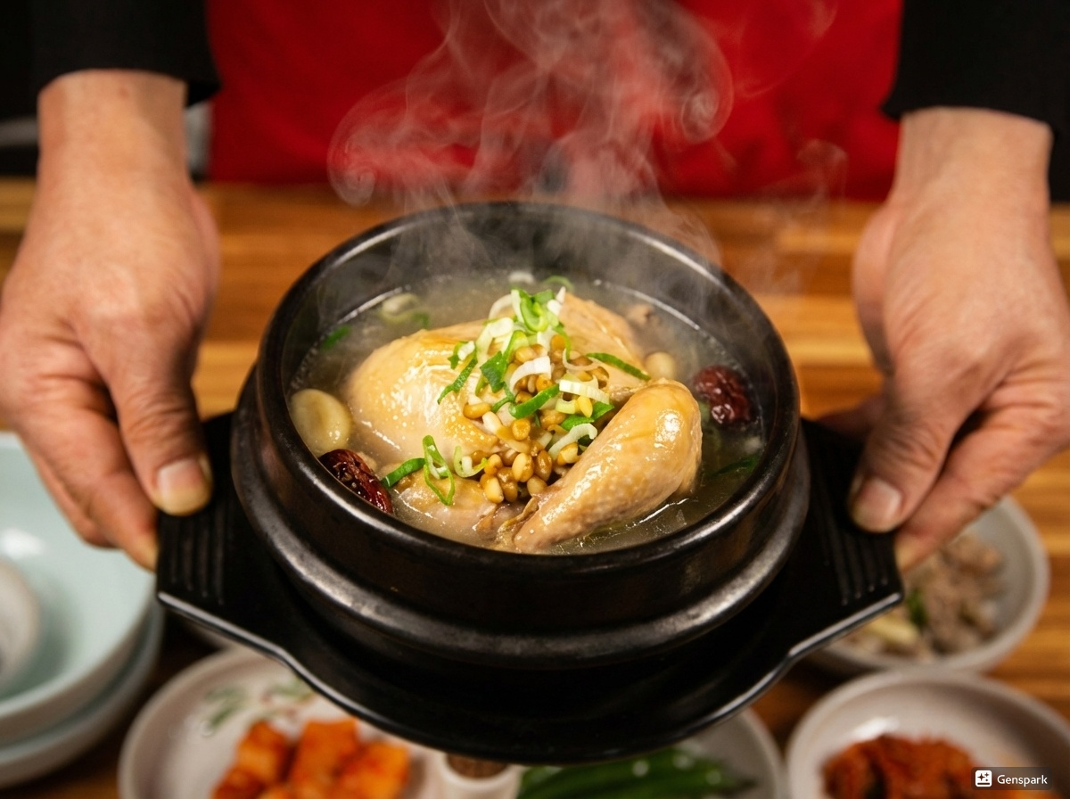 돈부자전복삼계탕