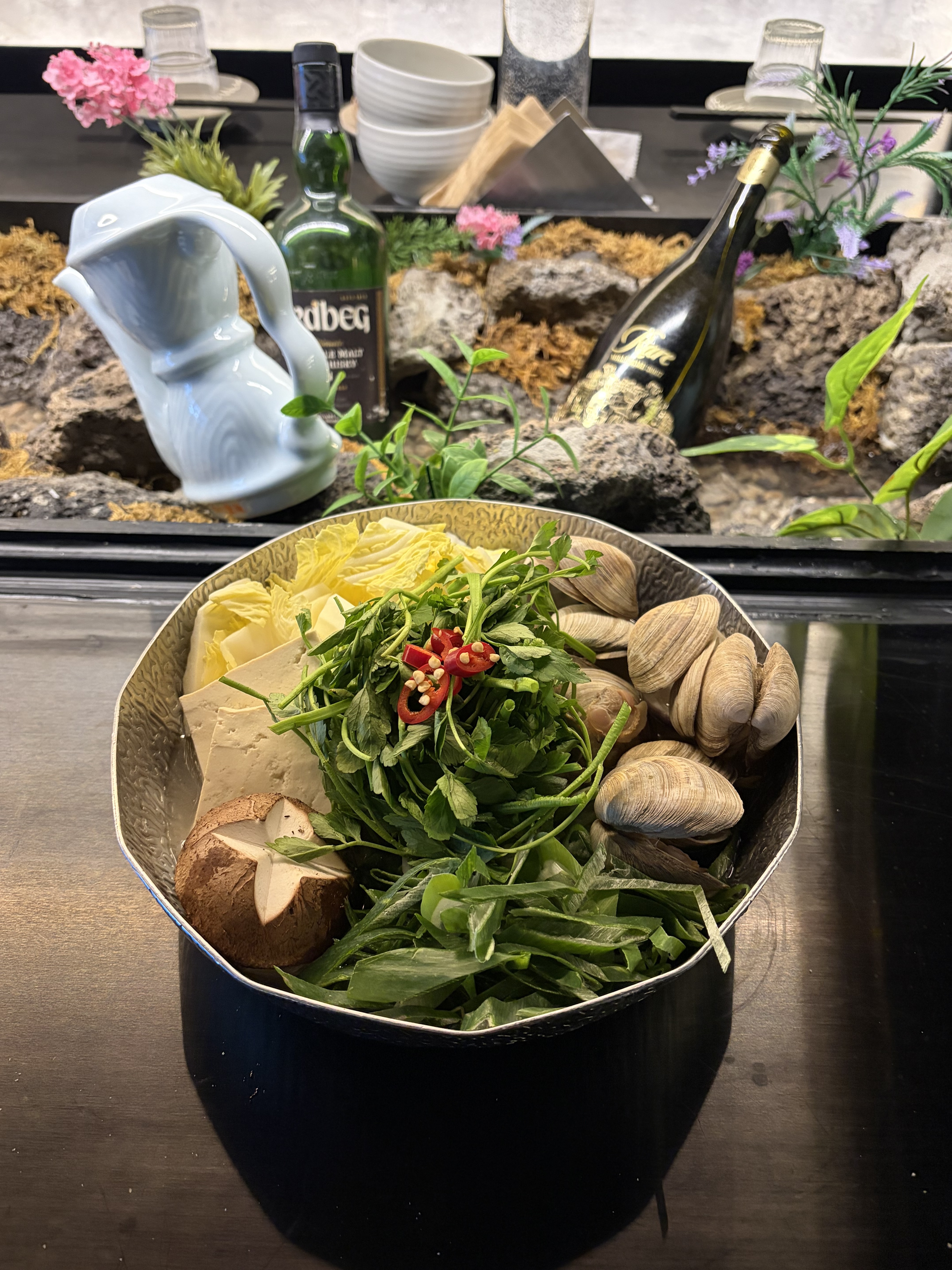 백합조개술찜