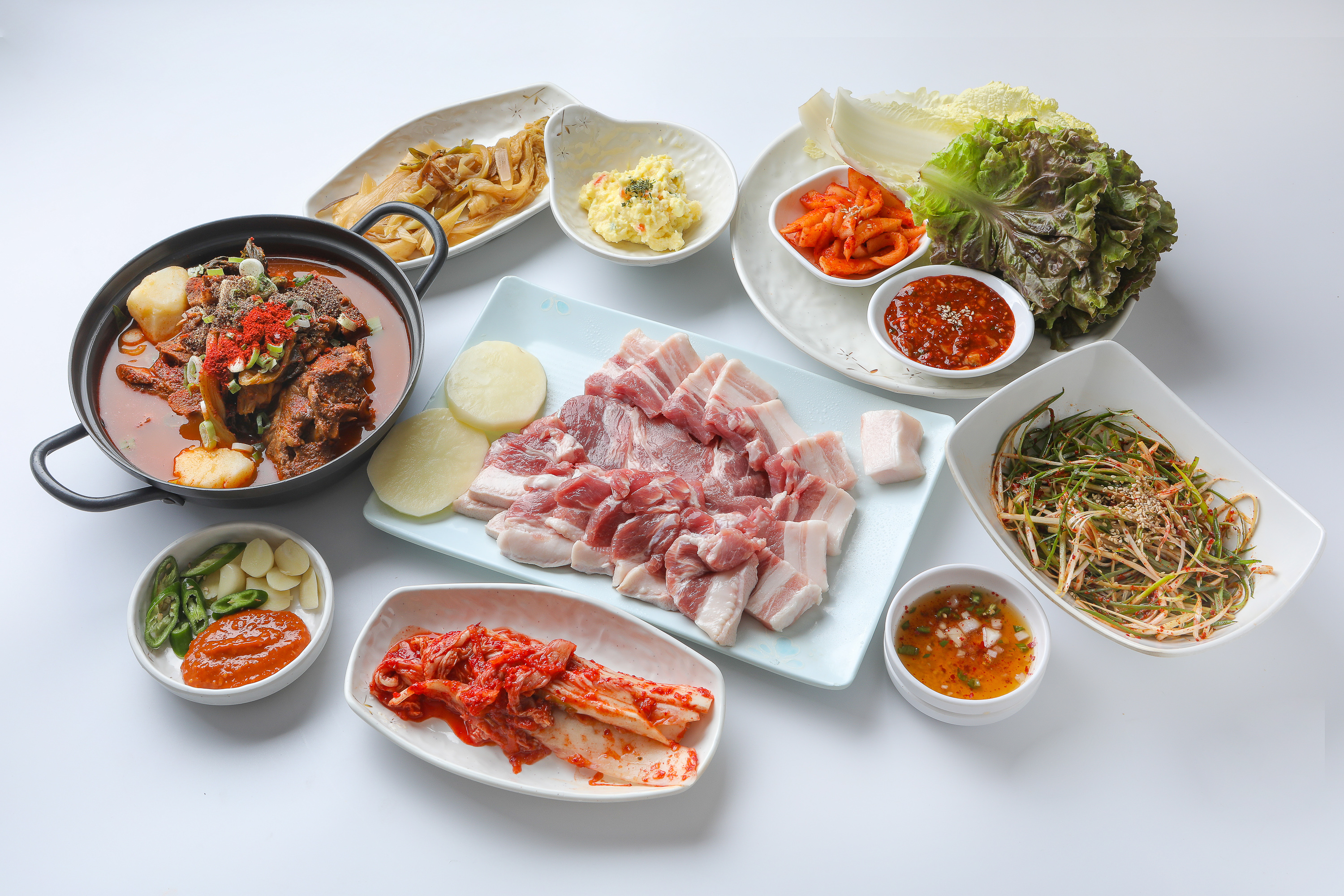 돼지모둠반판 (450g)