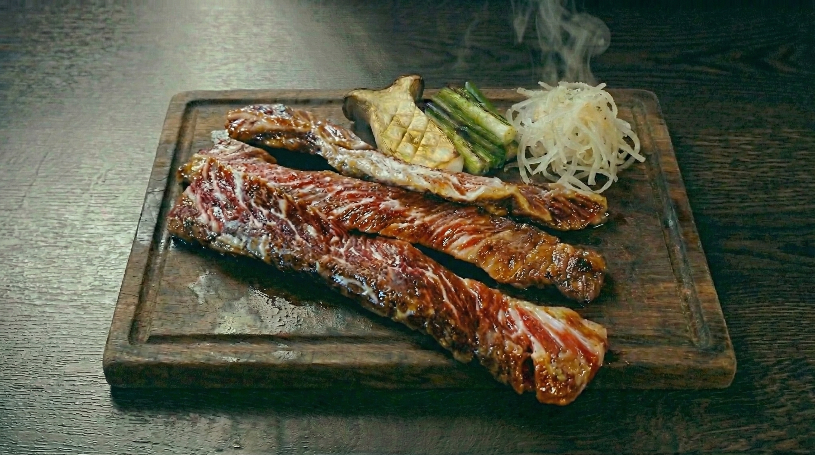직화초벌 통소갈비살