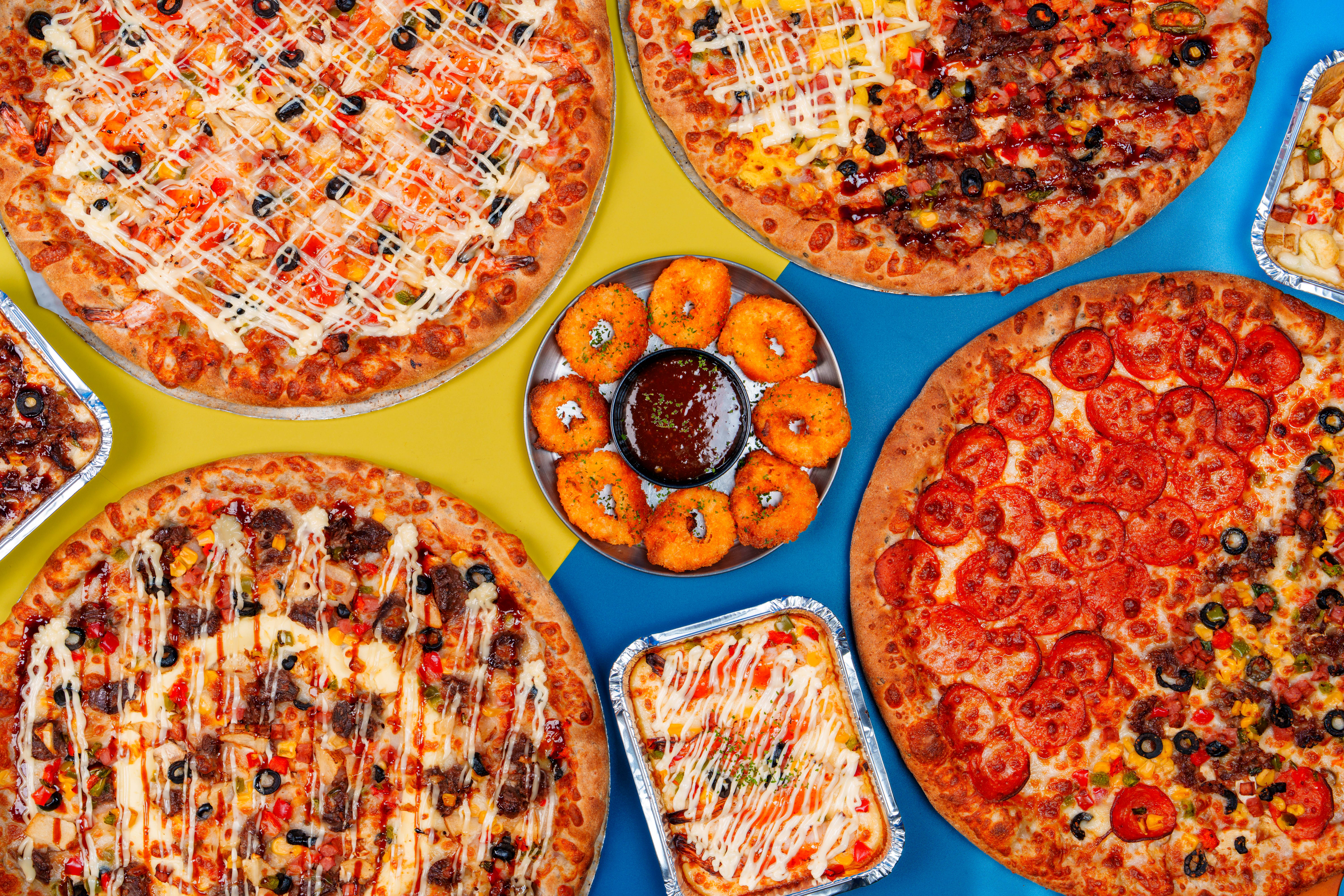 맛디댜피자 영어교육도시 본점