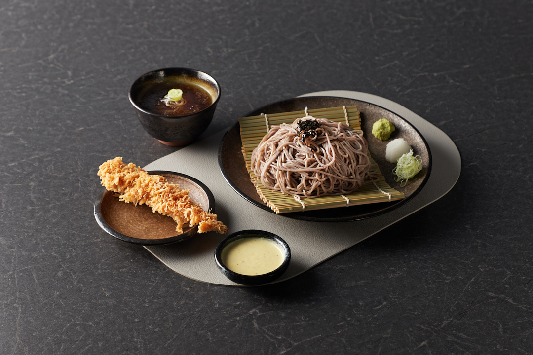 순메밀 자루소바+에비후라이