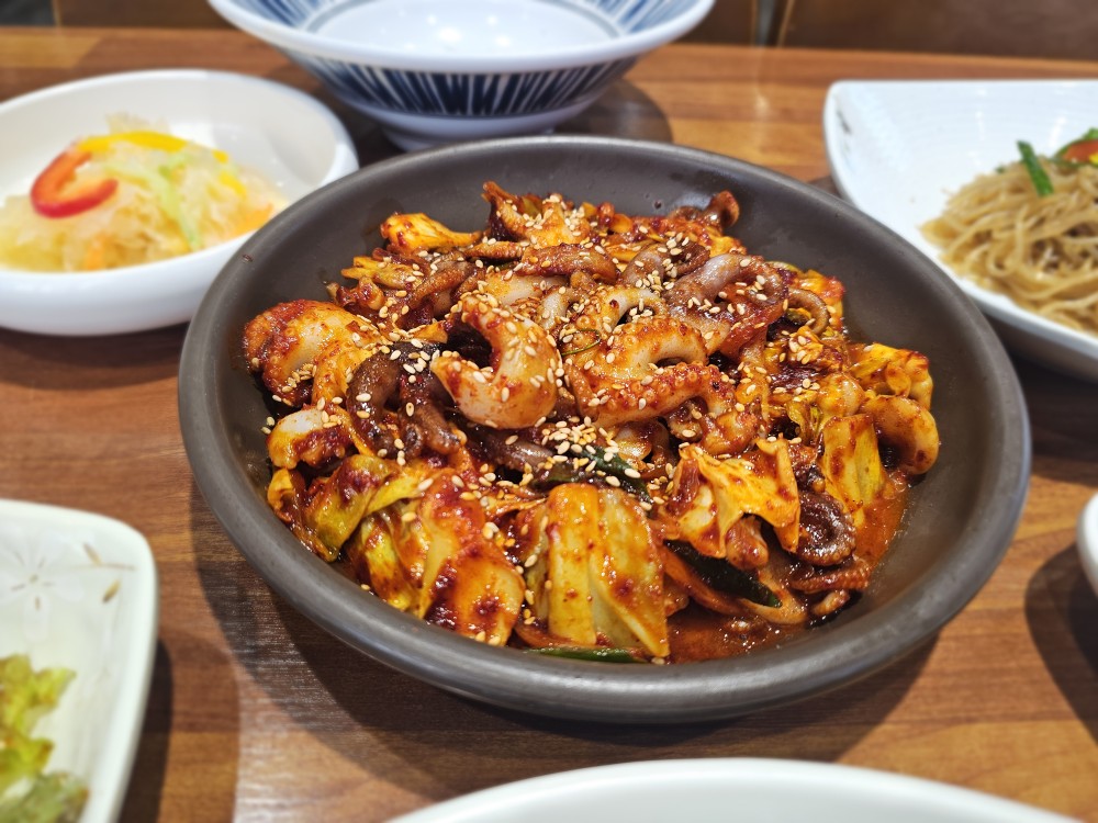 쭈꾸미정식