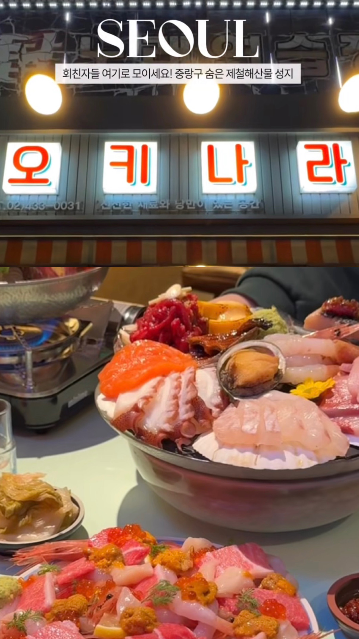 노량진수산모듬스폐셜