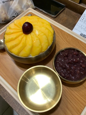 마루고팥빙수앤깻잎분식포차