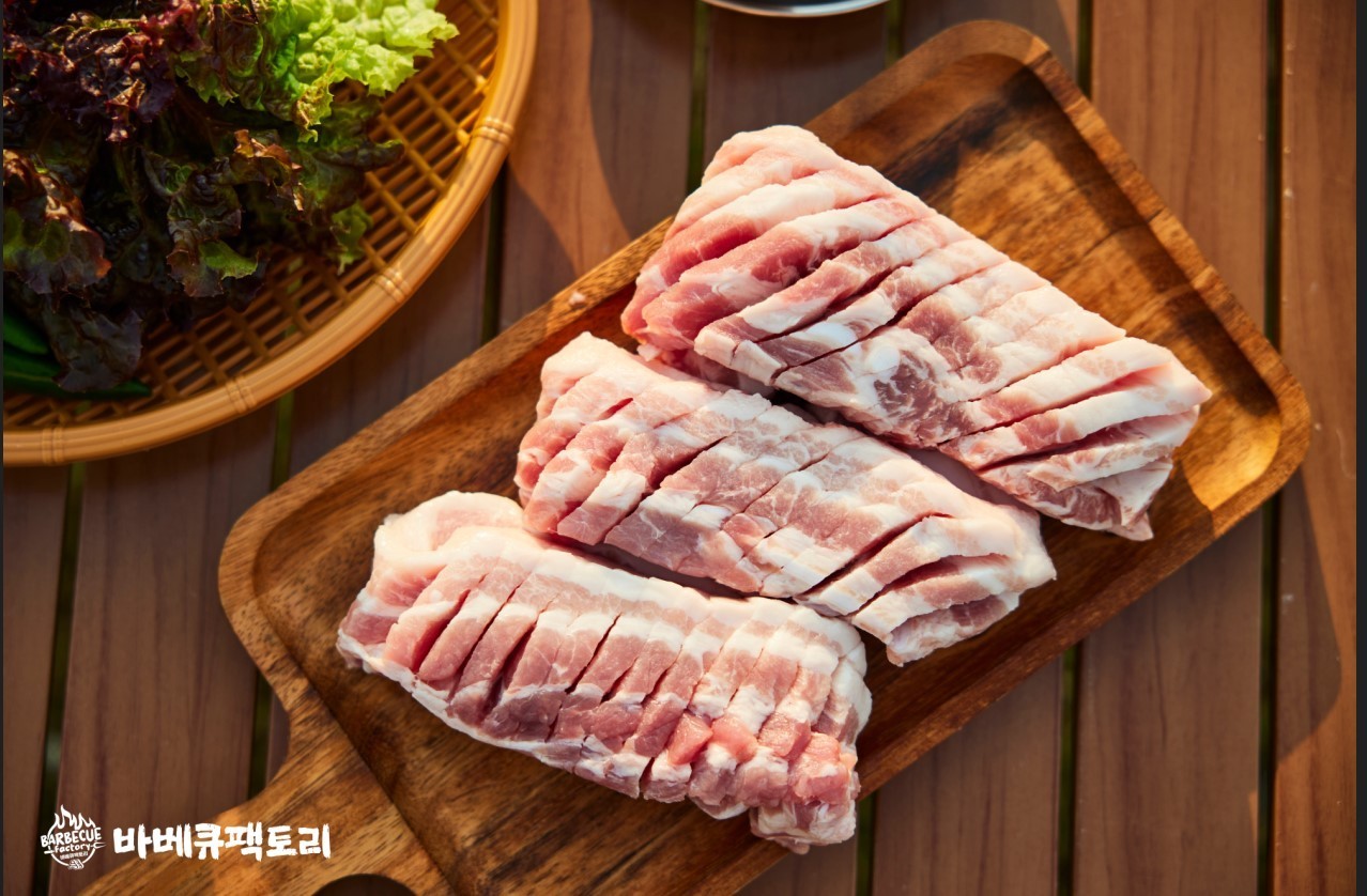 🥩보성녹돈 생삼겹살(100g)