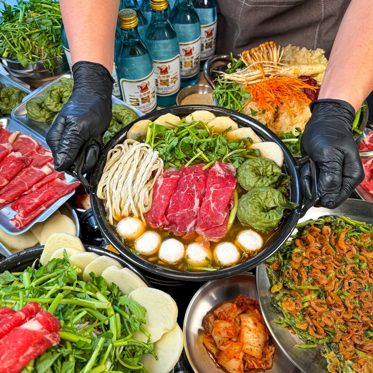 등촌샤브칼국수 계룡점