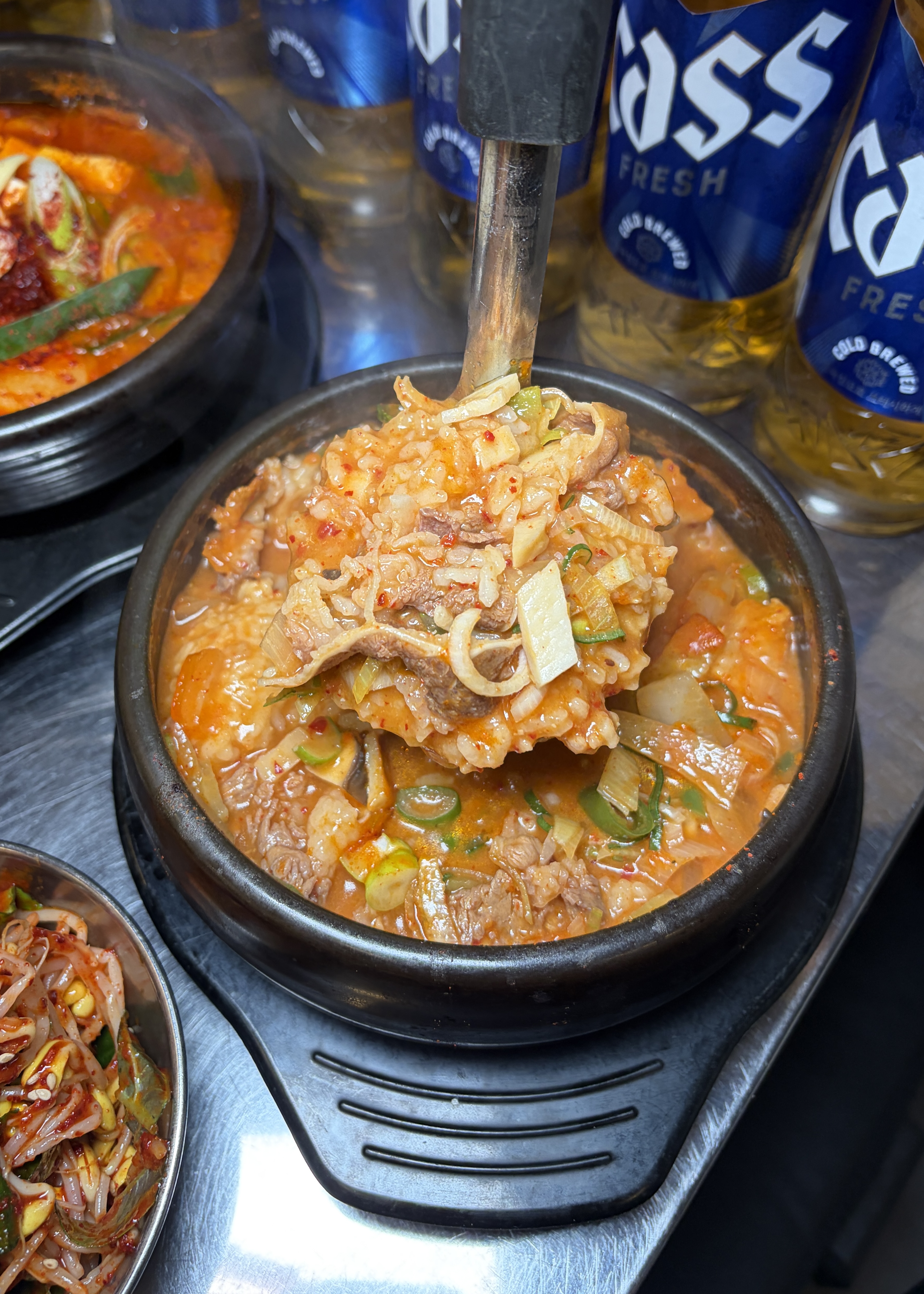 차돌된장술밥