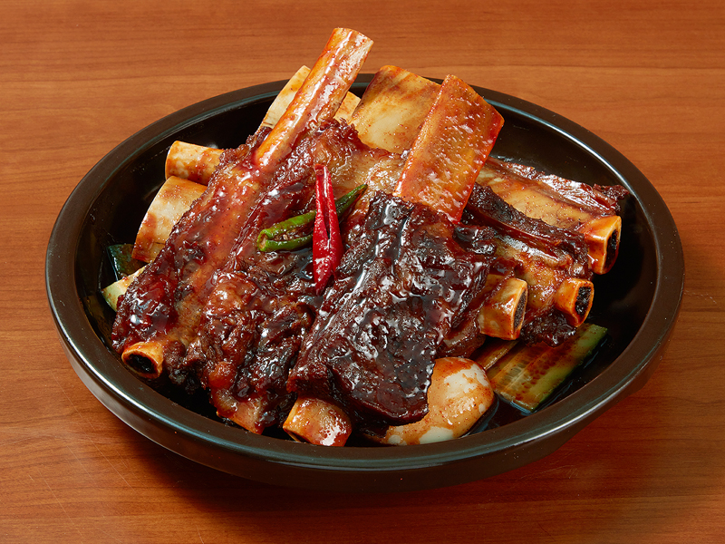 안의 갈비찜 매운맛