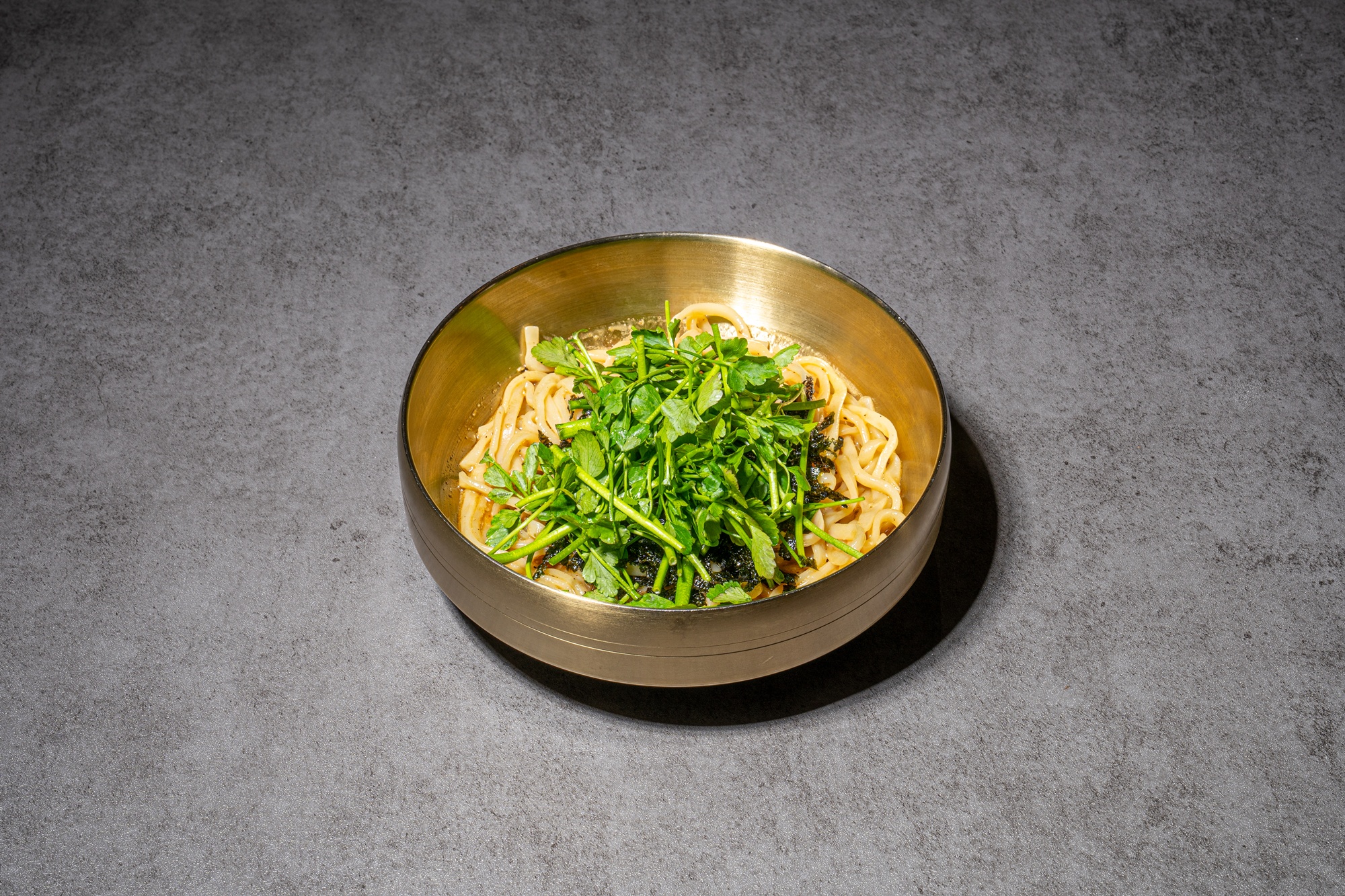 미나리 들기름 칼국수