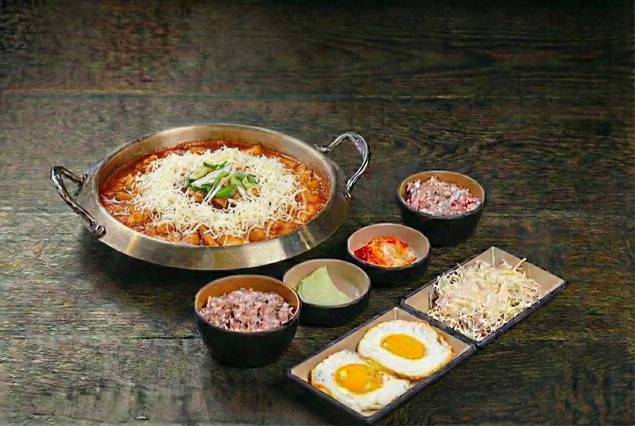 [점심메뉴] 눈꽃치즈 자작국물제육
