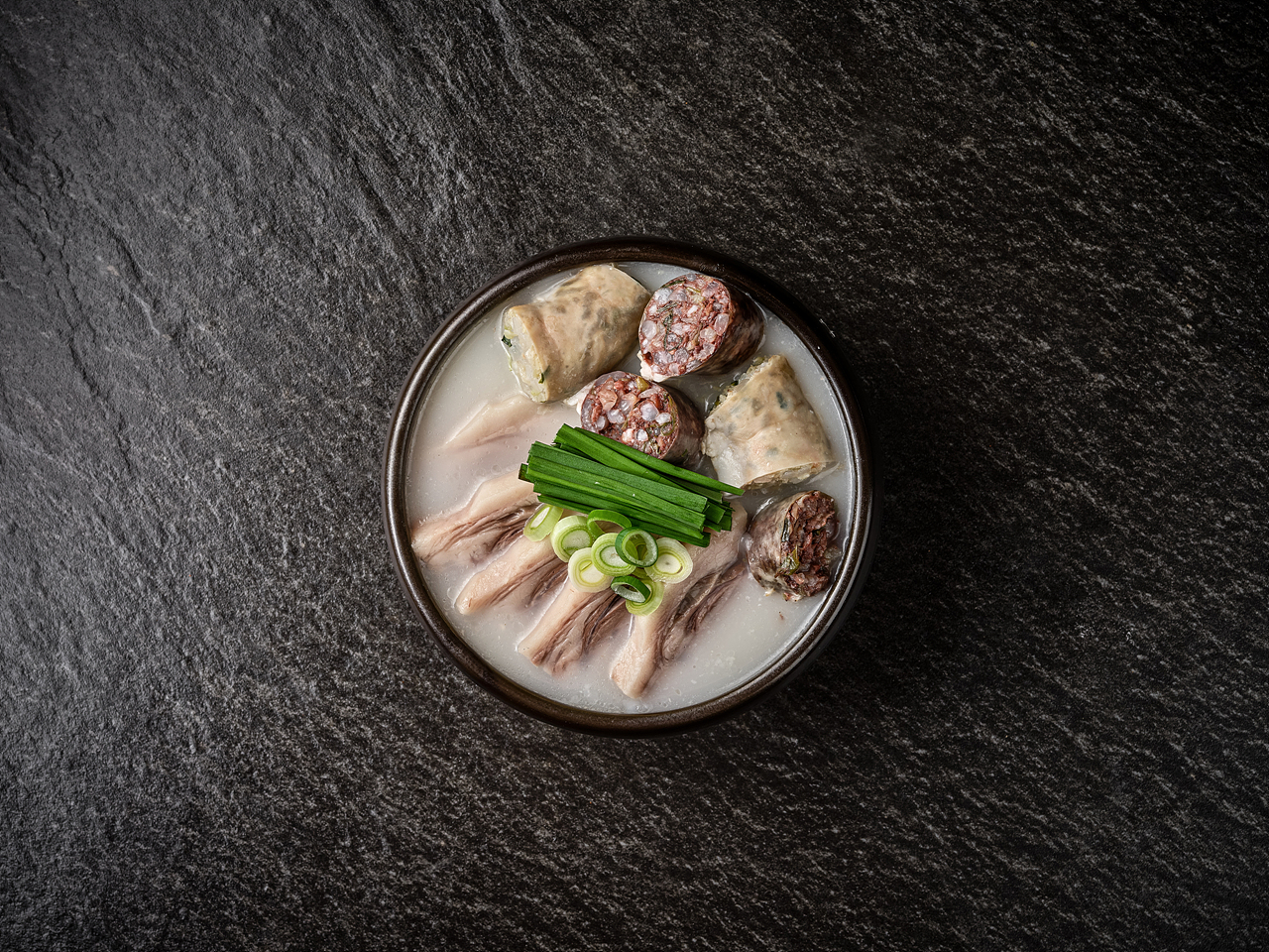 섞어국밥(머릿고기+순대)