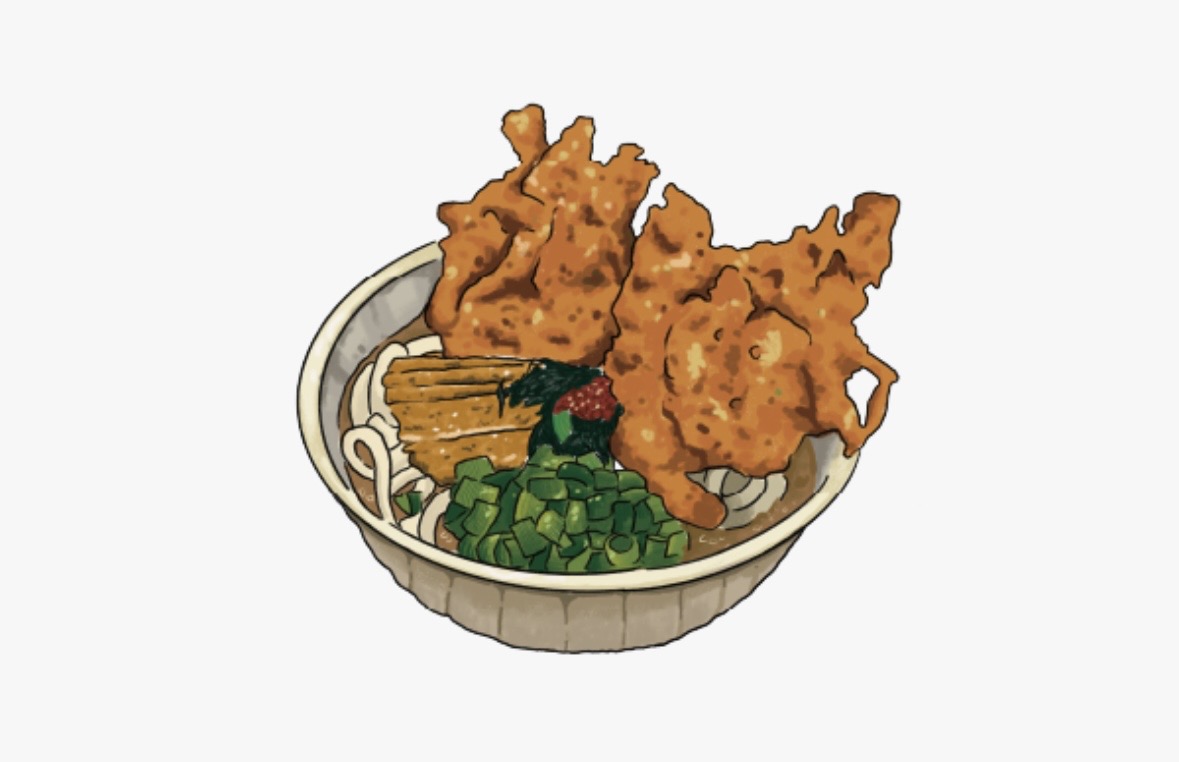 덴푸라우동
