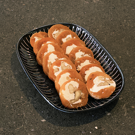 호두곶감크림치즈말이