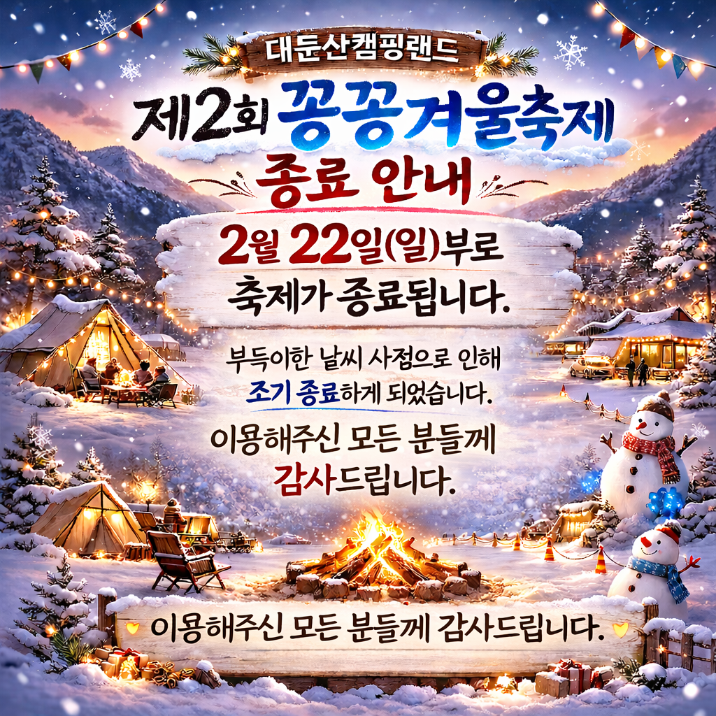 대둔산캠핑랜드