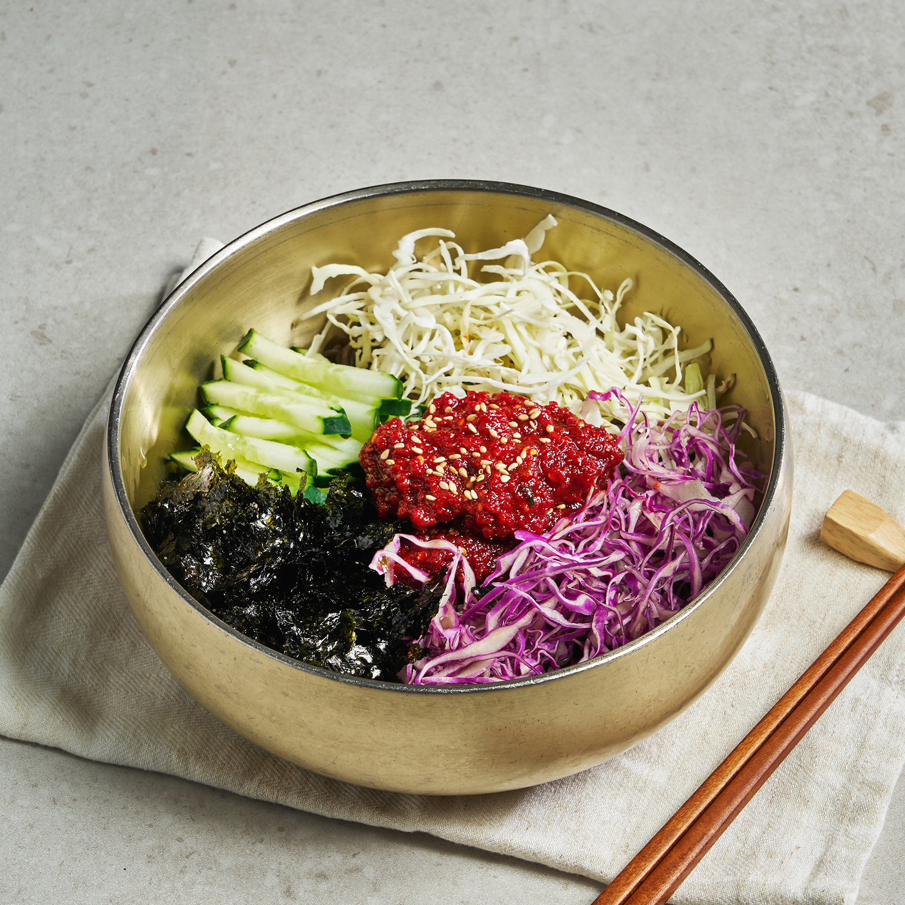 비빔막국수