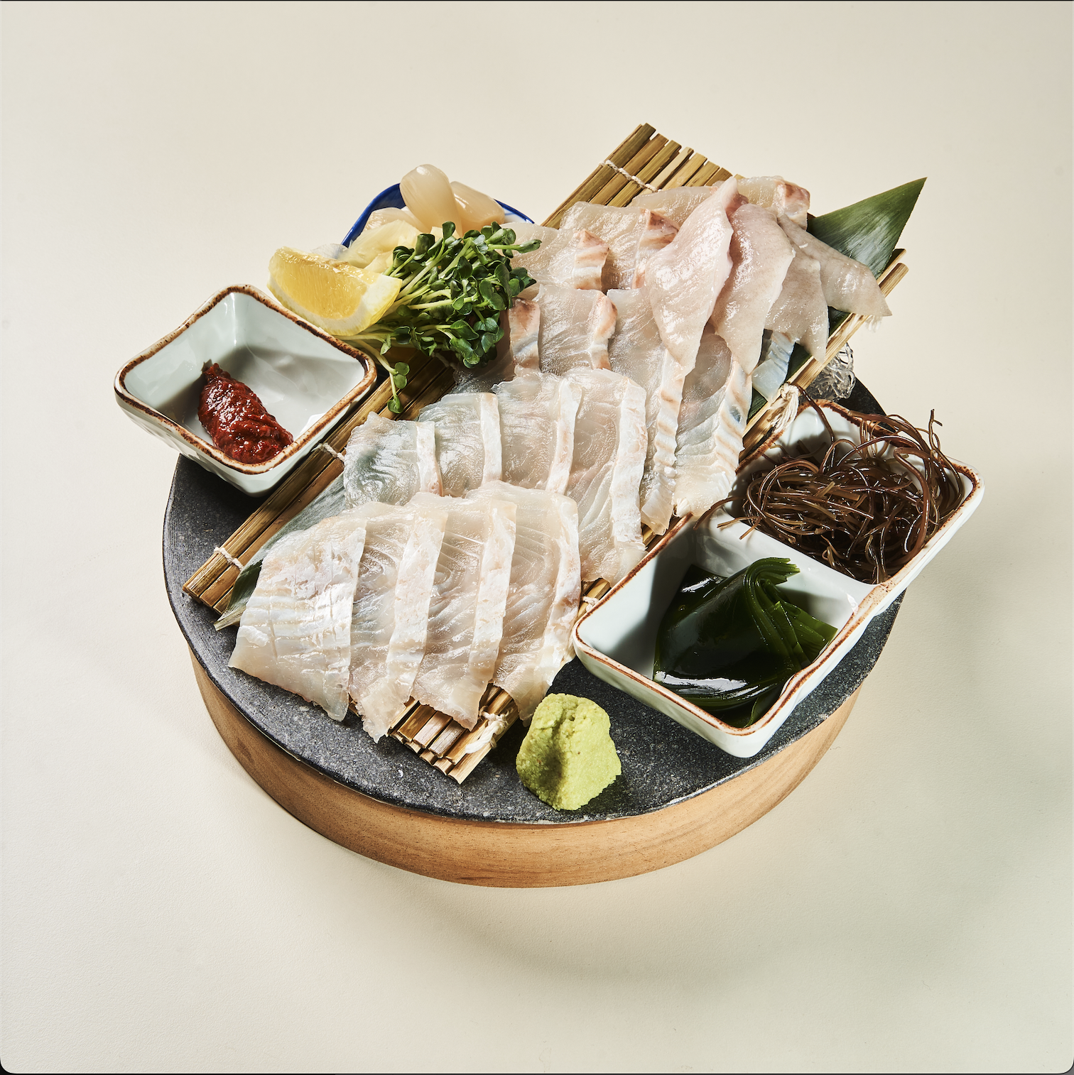 1% 대광어 숙성회(맛보기)