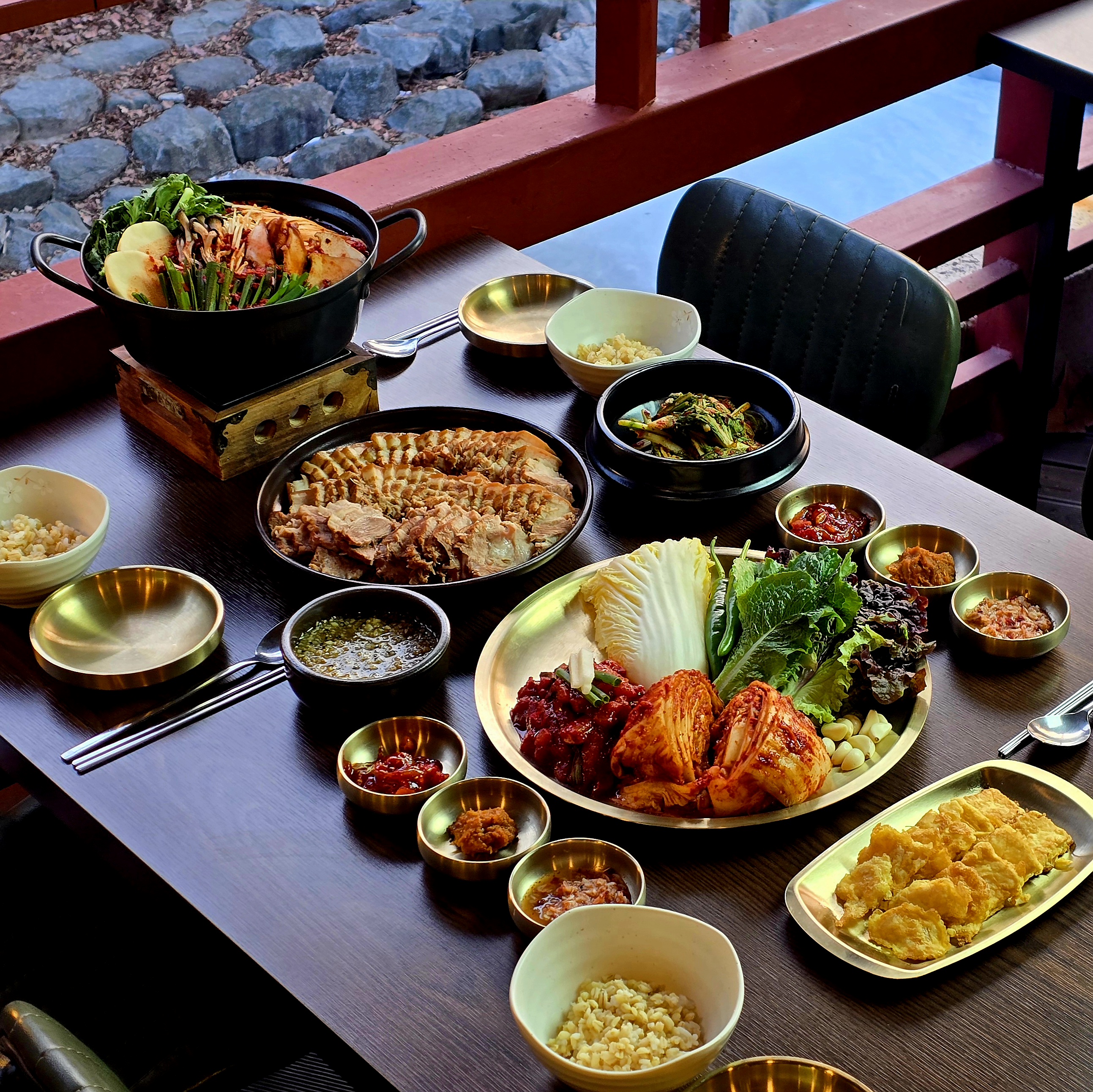 도봉산 모듬 보쌈한상(소)