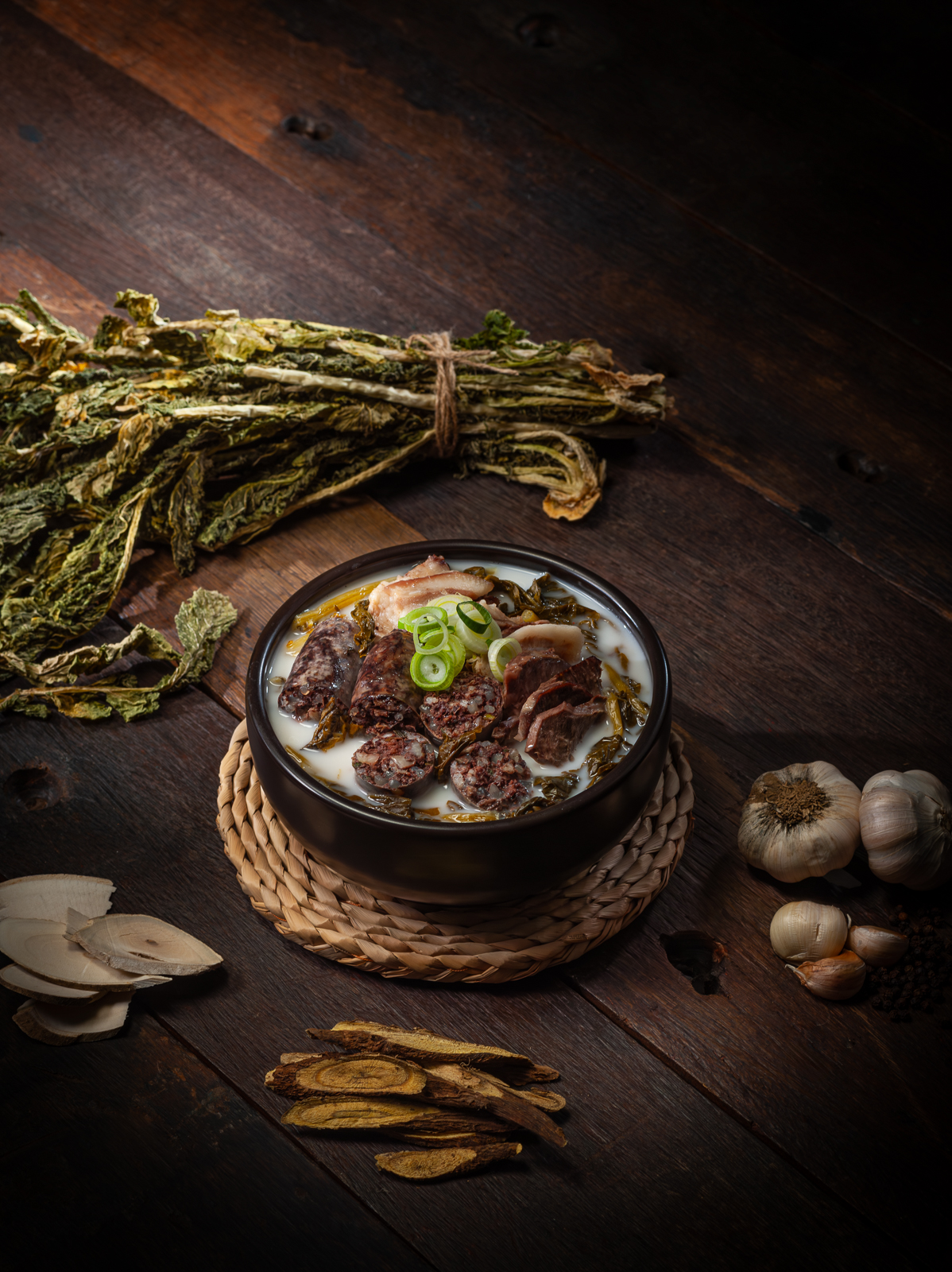 연탄순대 국밥