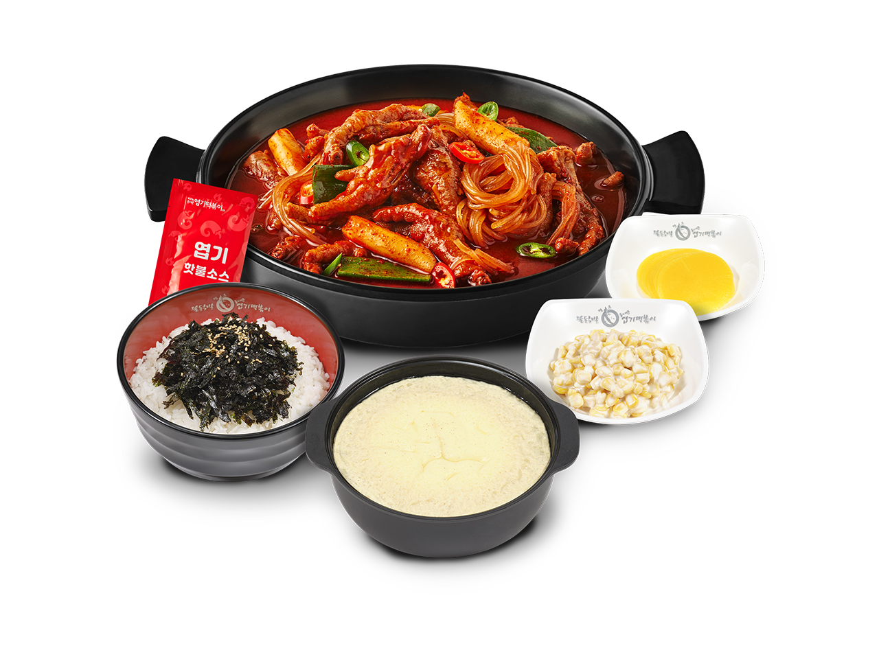 국물닭발세트