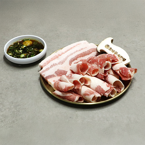 차돌박이(150g)+삼겹살(350g)