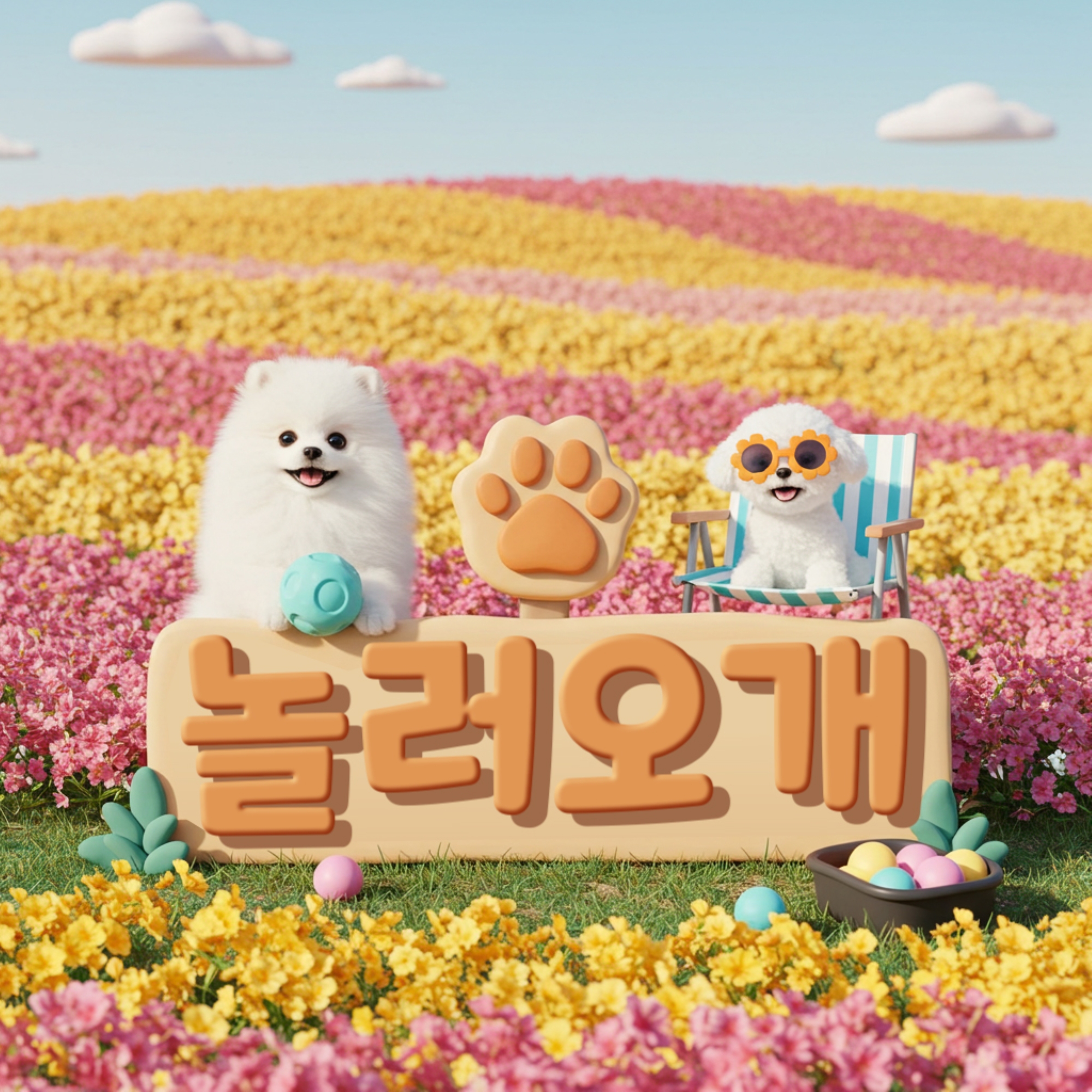 놀러오개 애견유치원 애견호텔 불로점
