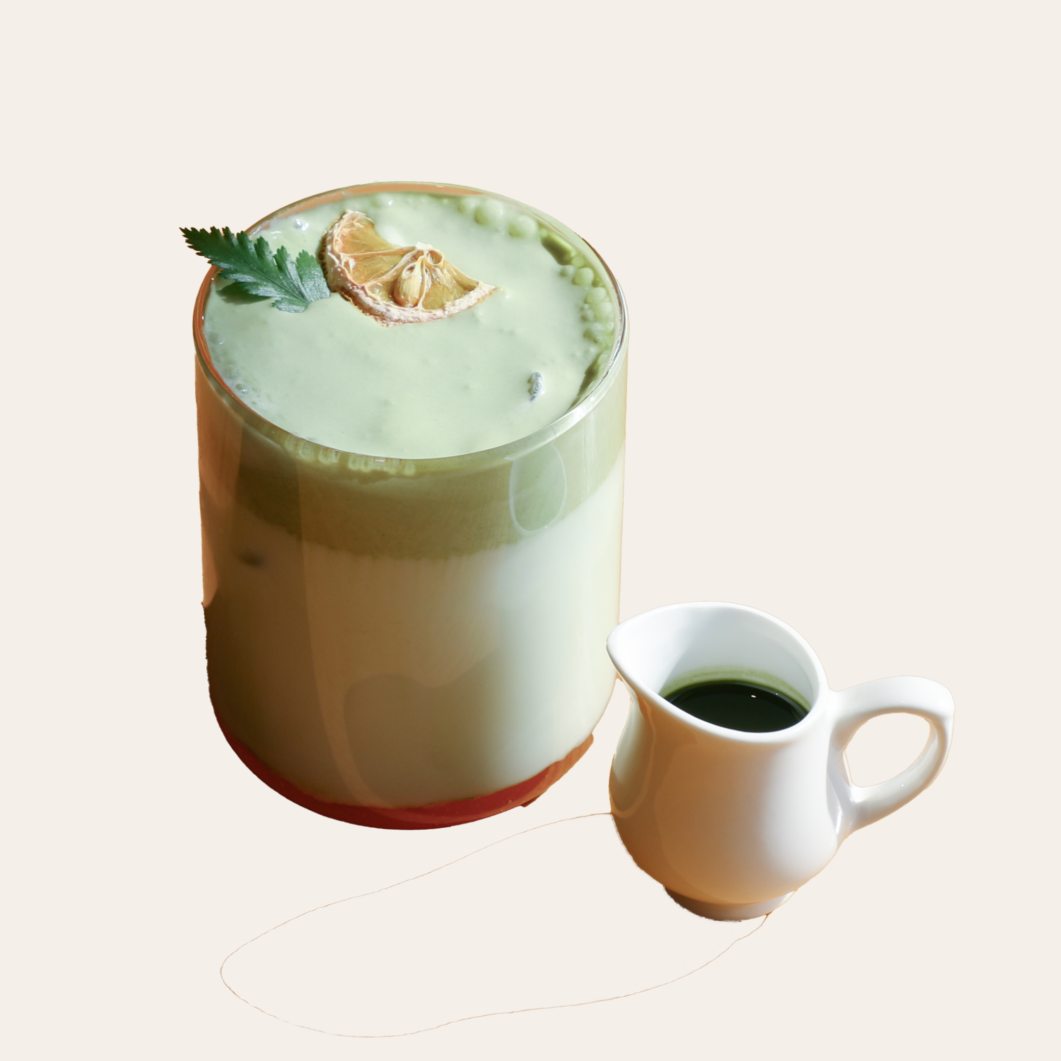 망고말차라떼