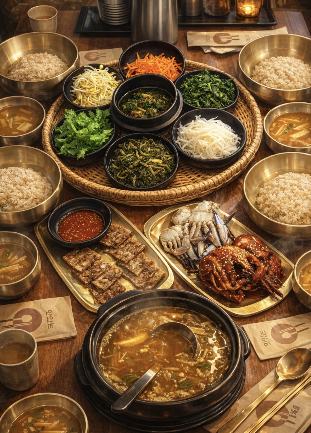 호시절 꽃게보리밥
