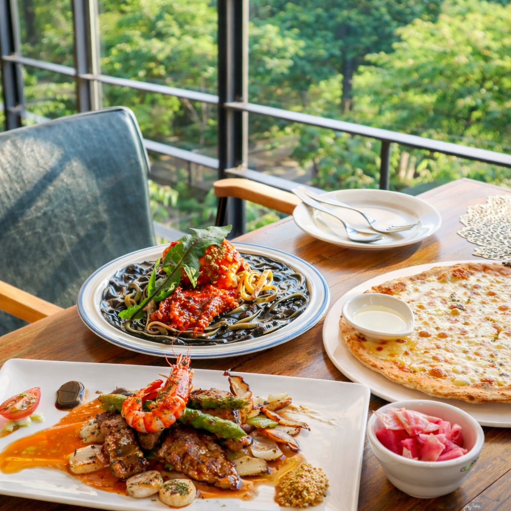 팔공산 레스토랑 수다