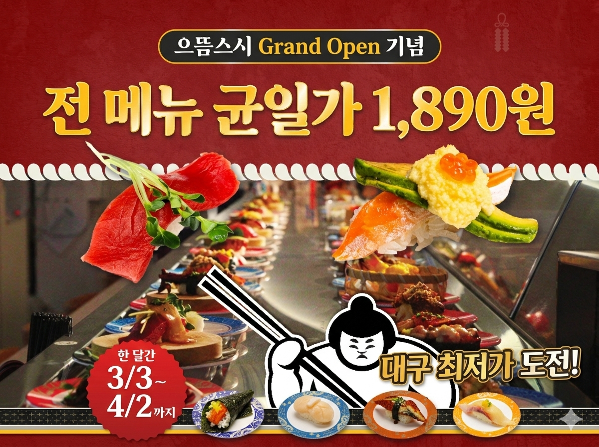 으뜸스시 대구침산점