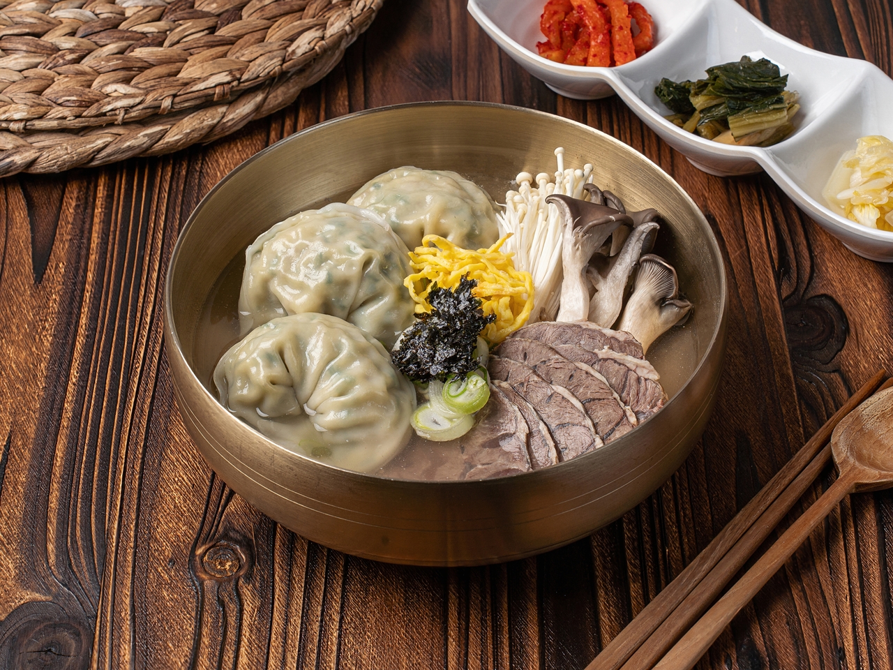 이북식 떡 만두국