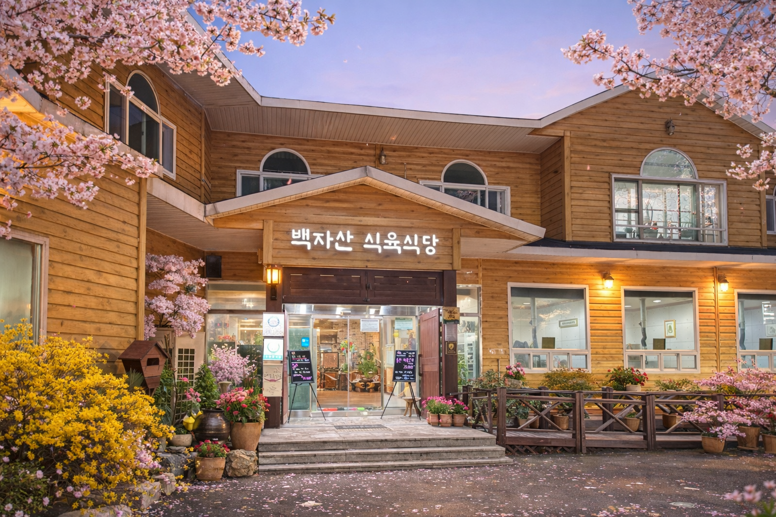 백자산식육식당 경산본점