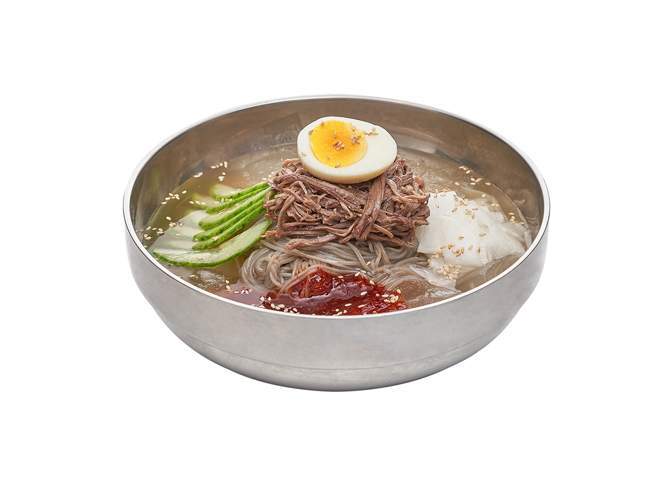 양지물냉면