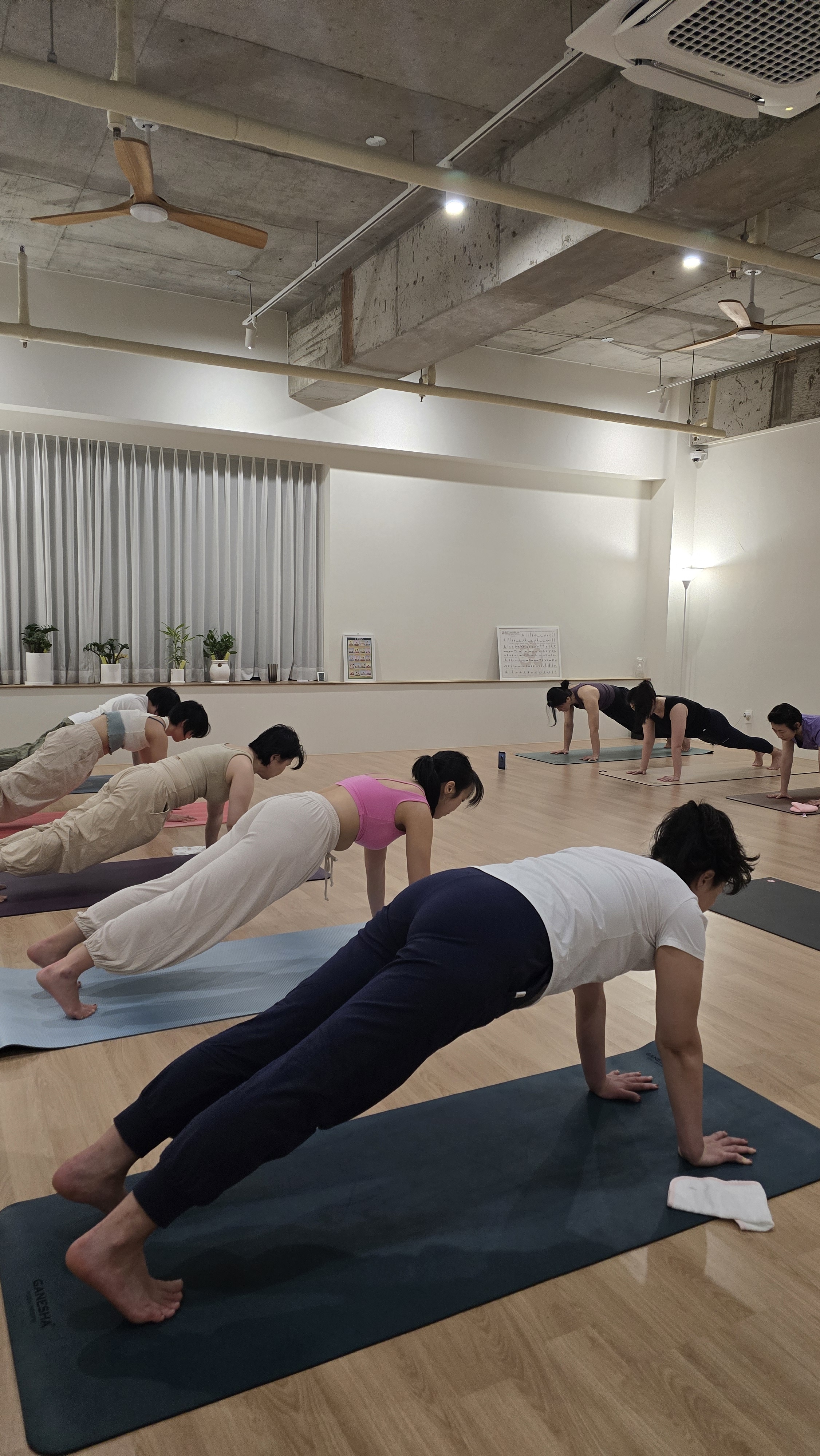 부천아쉬탕가요가 수련실