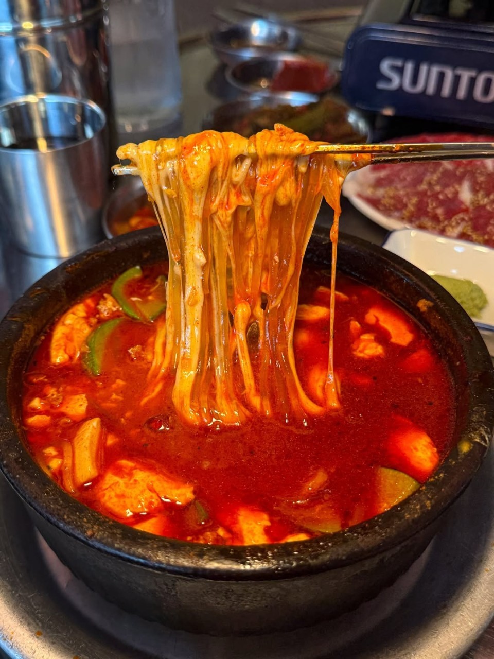 치즈쫄면순두부