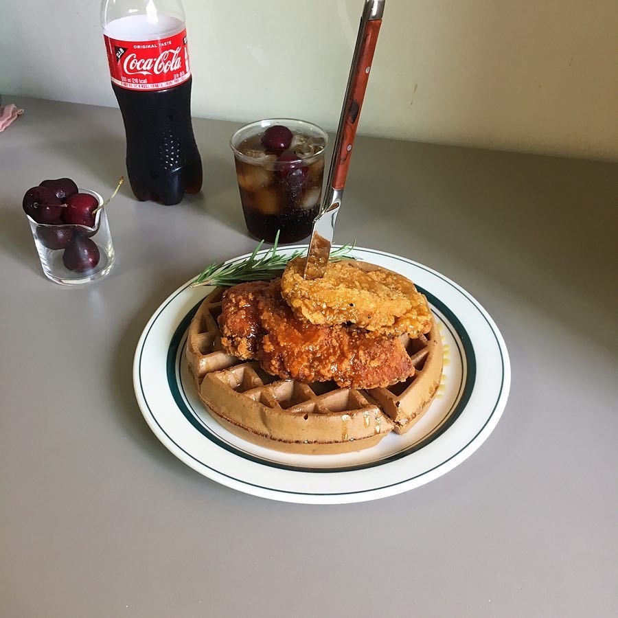 치킨와플