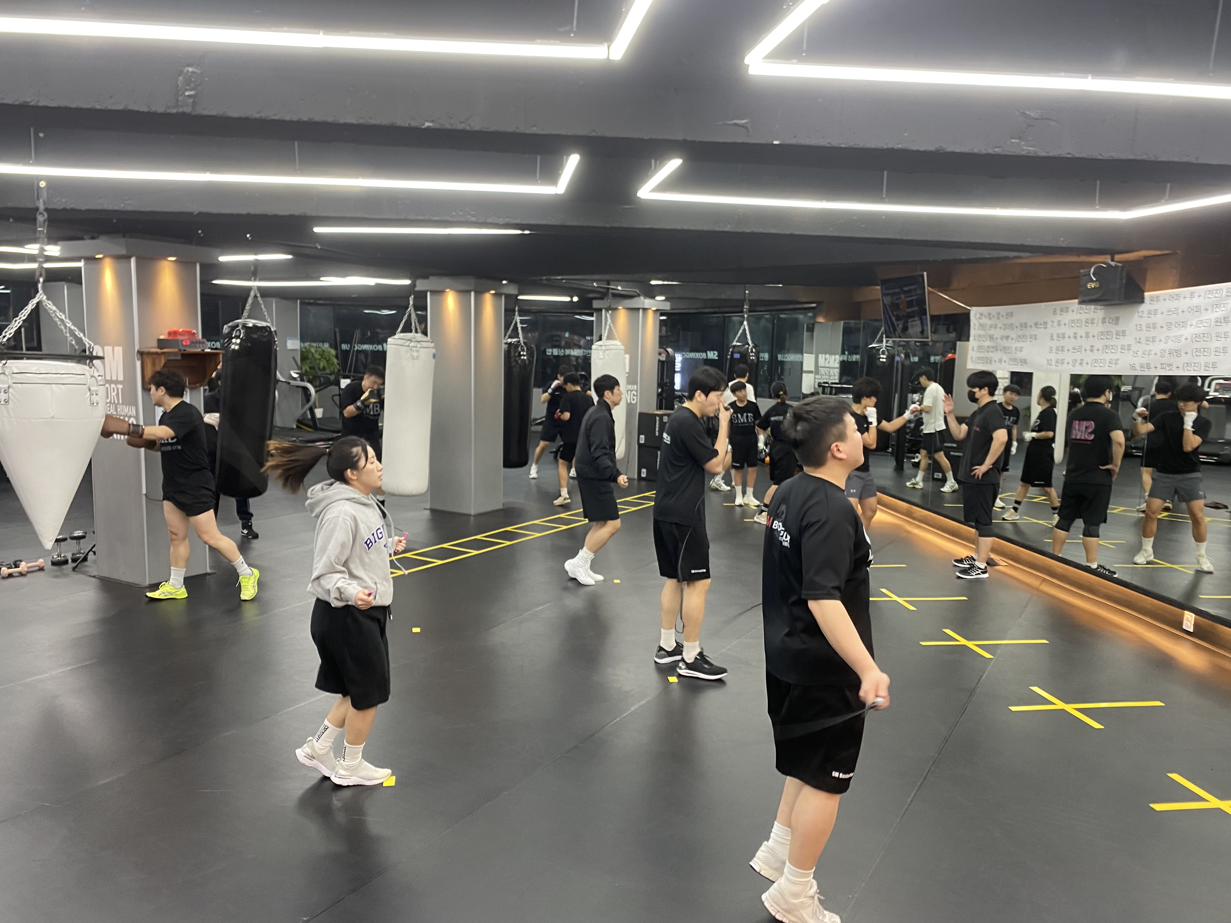 인천 부평구 영성서로 복싱체육관 용인대 SM복싱클럽 삼산점 내부 모습 3