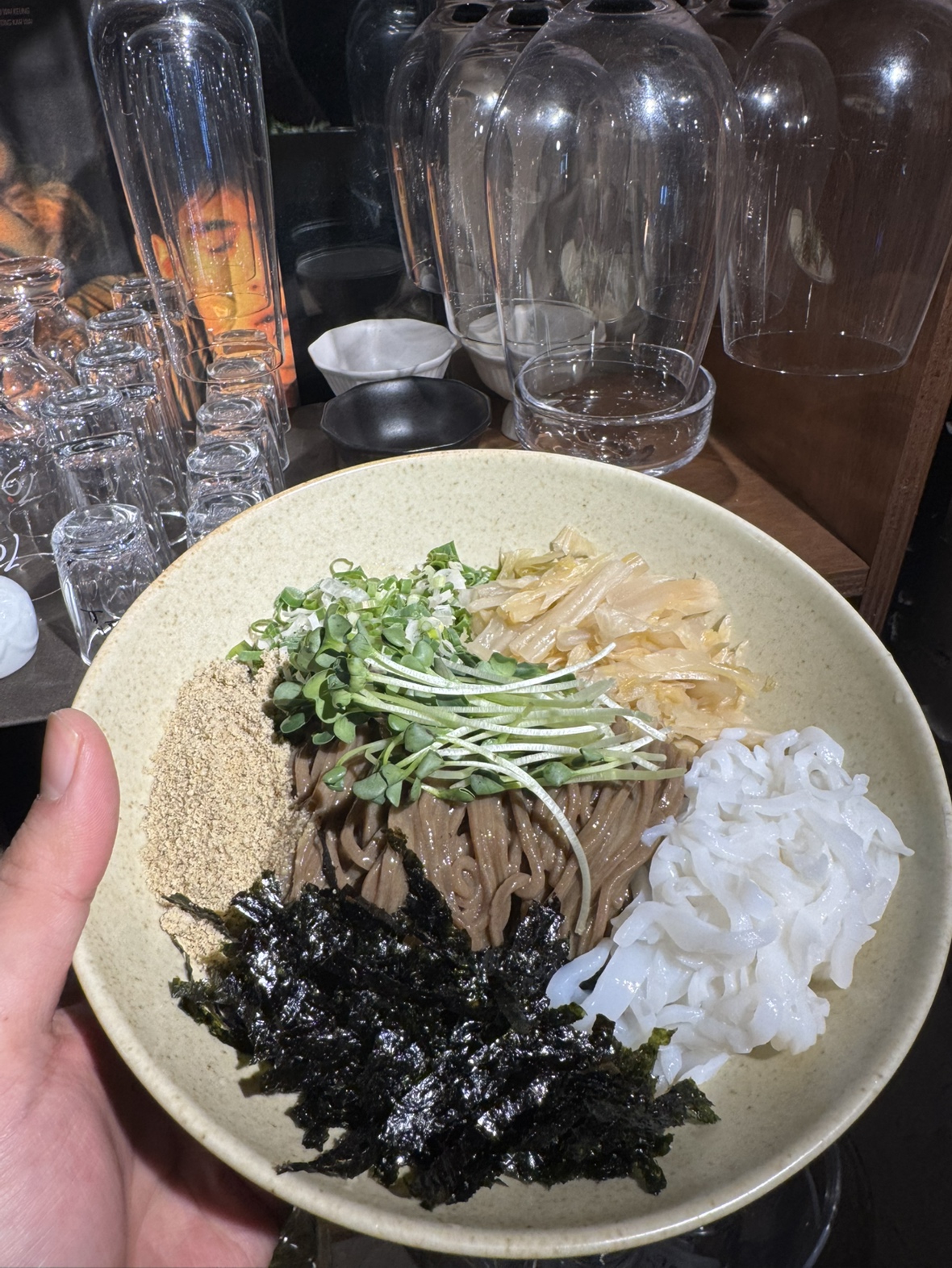 제주 한치 들기름 막국수