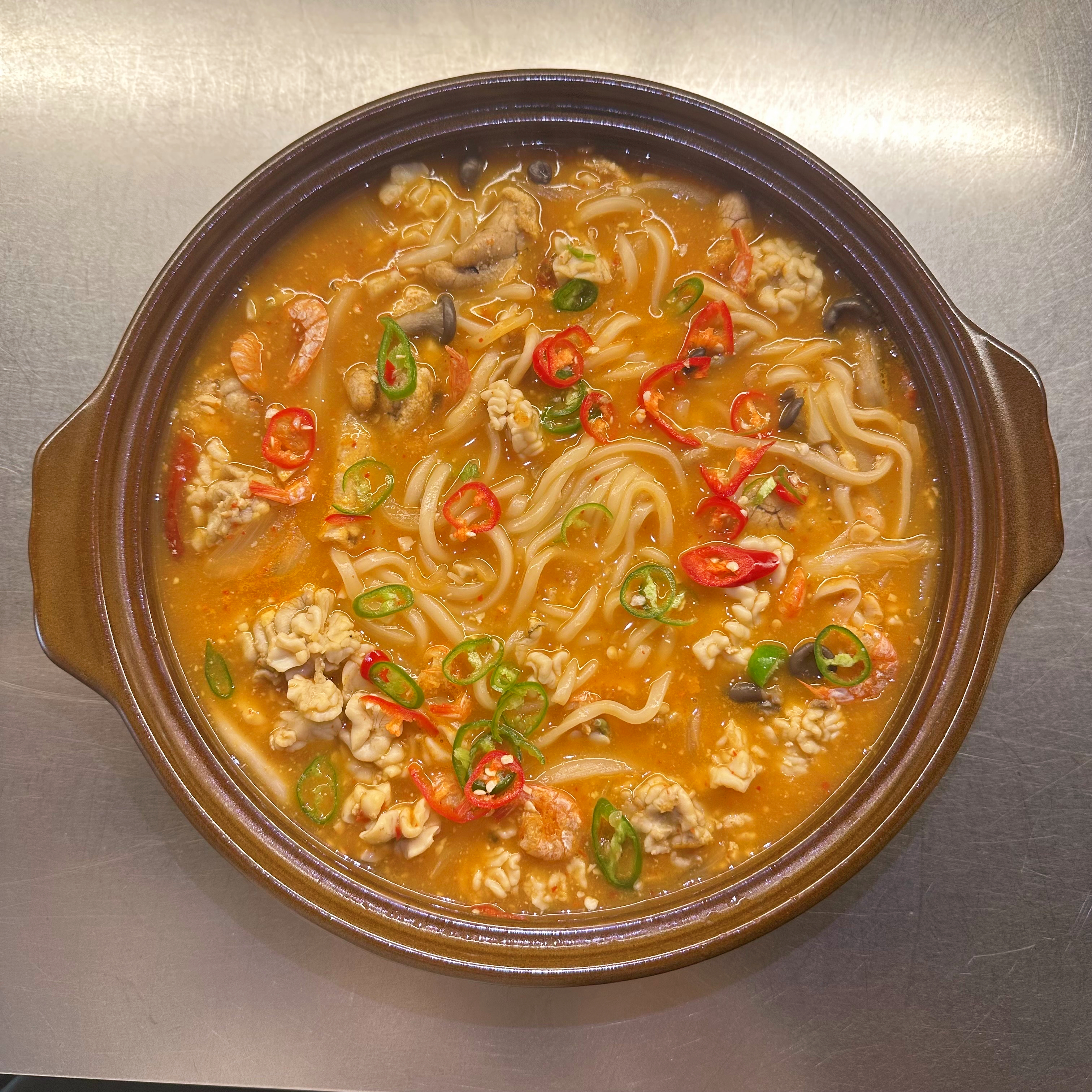 알곤이 장칼국수