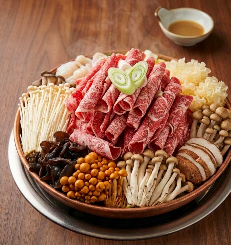 8가지버섯 1++ 한우 불고기