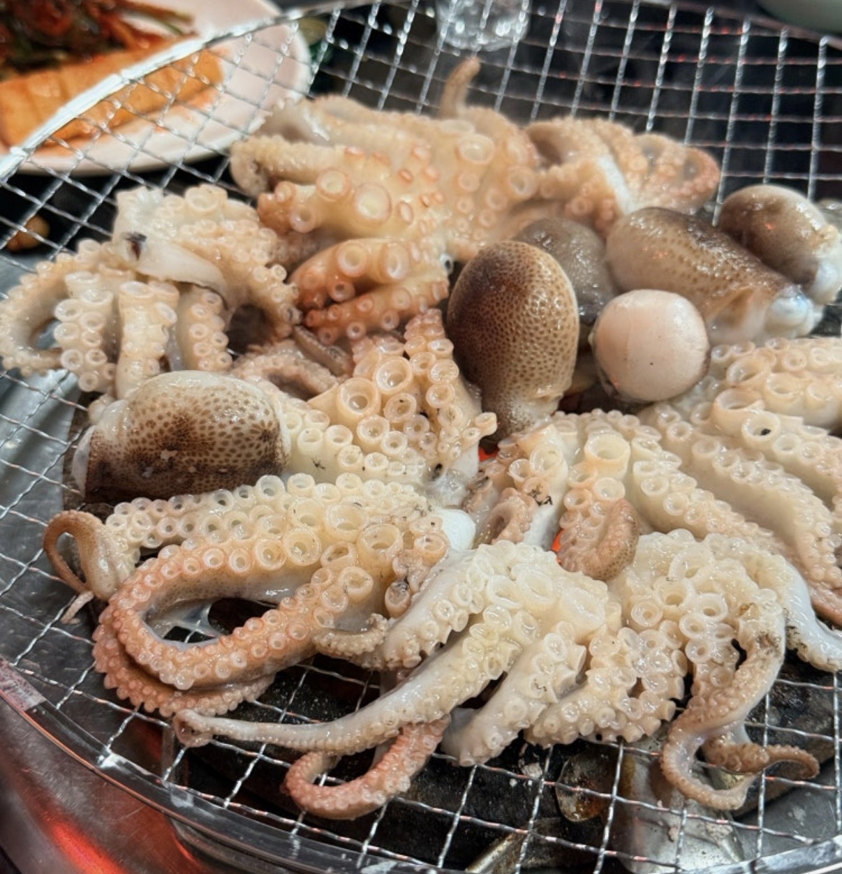 활! 쭈꾸미 구이+머리 먹물 볶음밥